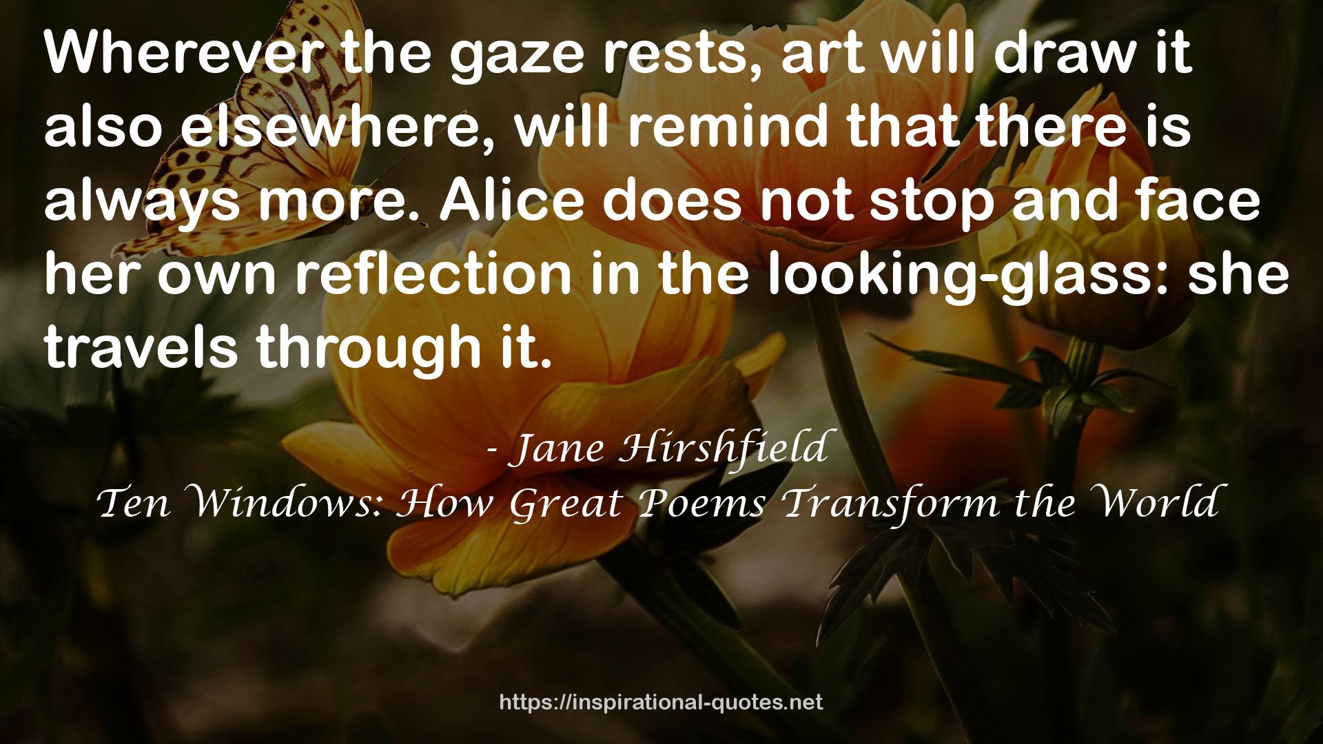 Jane Hirshfield QUOTES