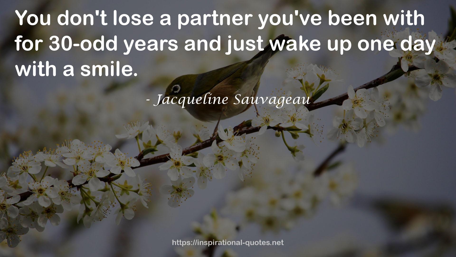 Jacqueline Sauvageau QUOTES