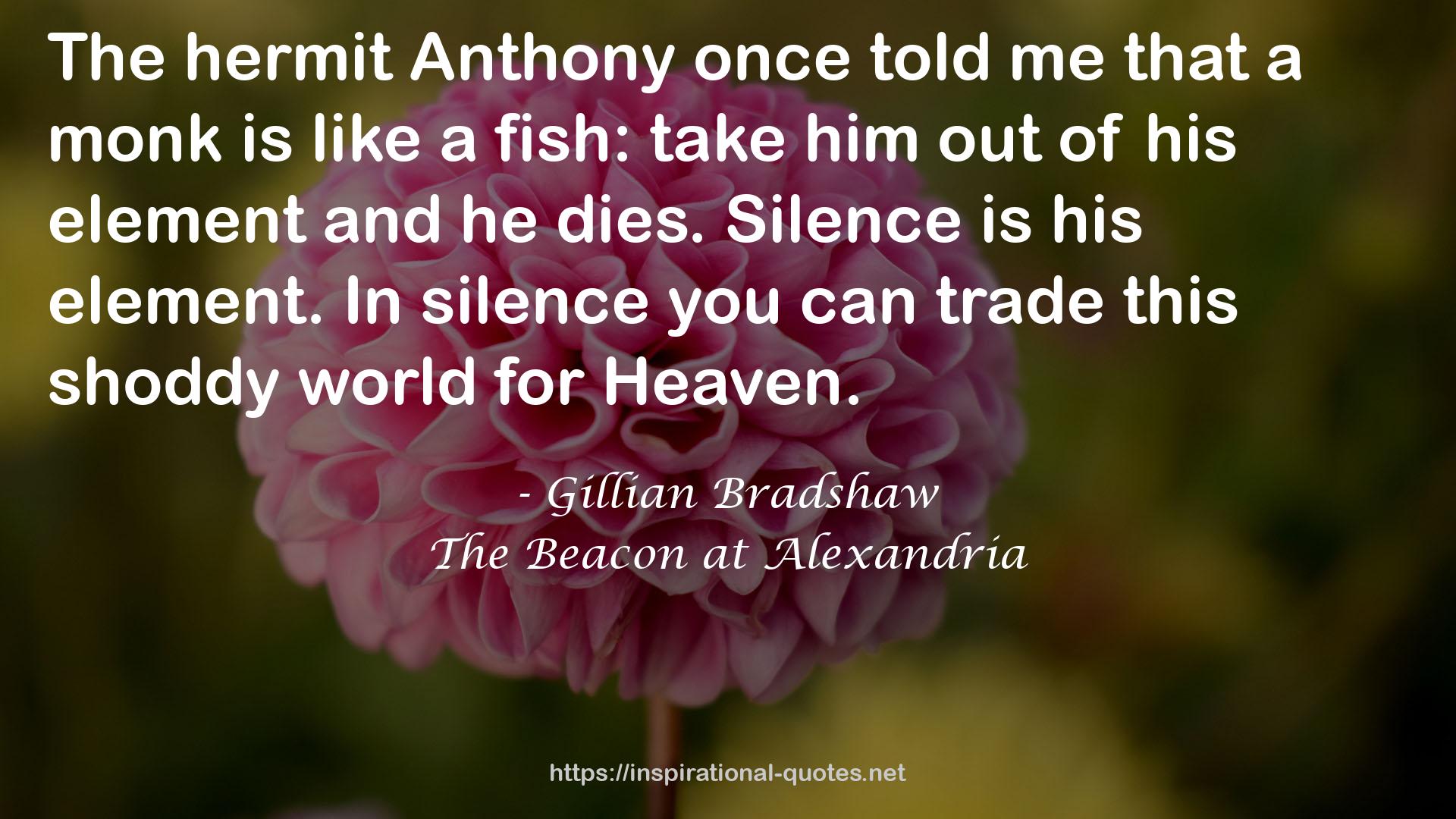 Gillian Bradshaw QUOTES