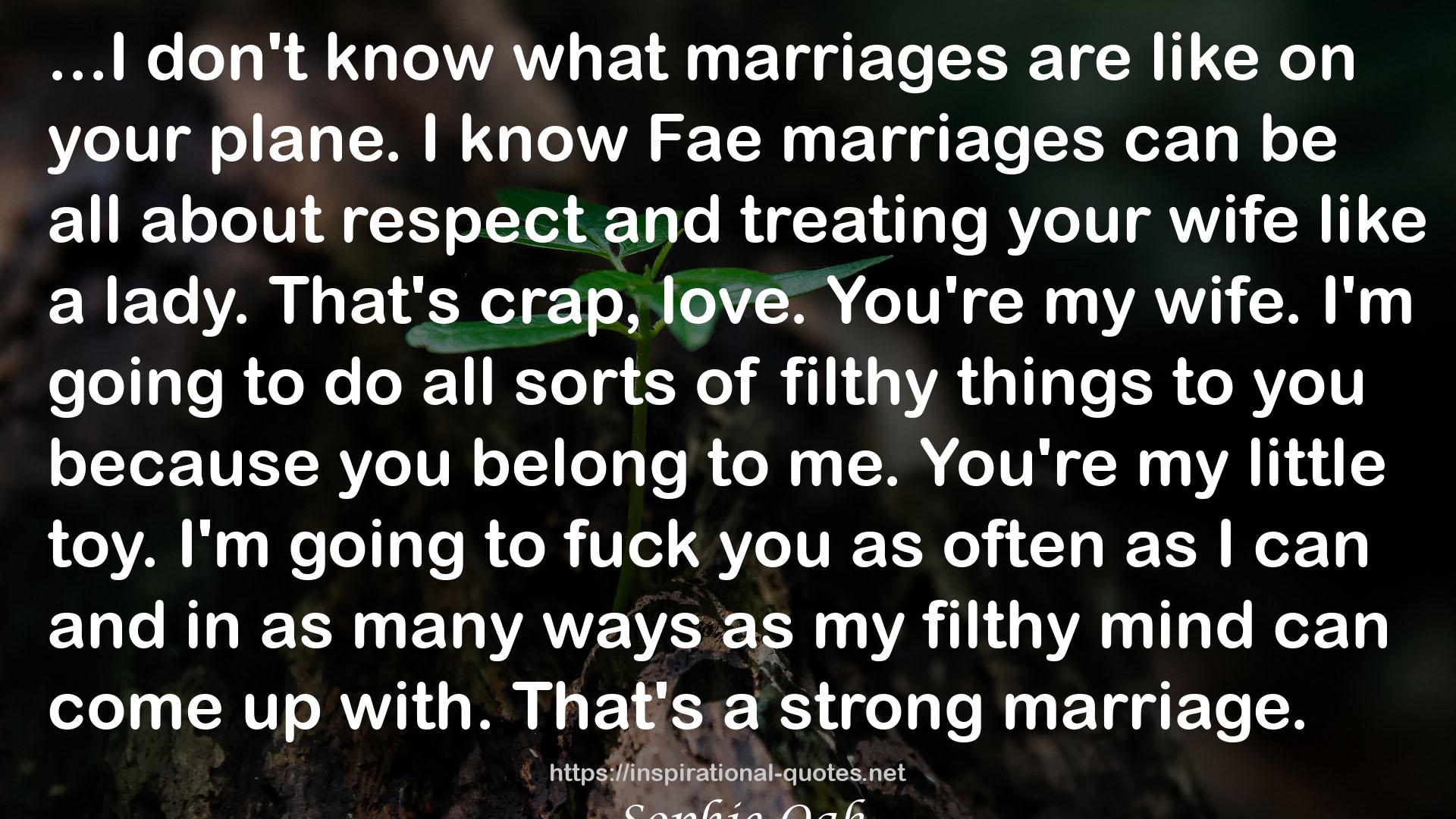 what marriages  QUOTES