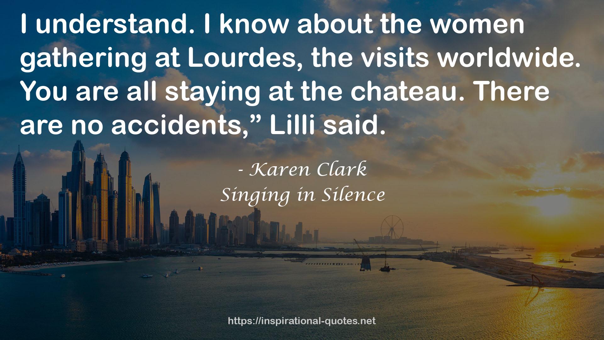 Karen Clark QUOTES