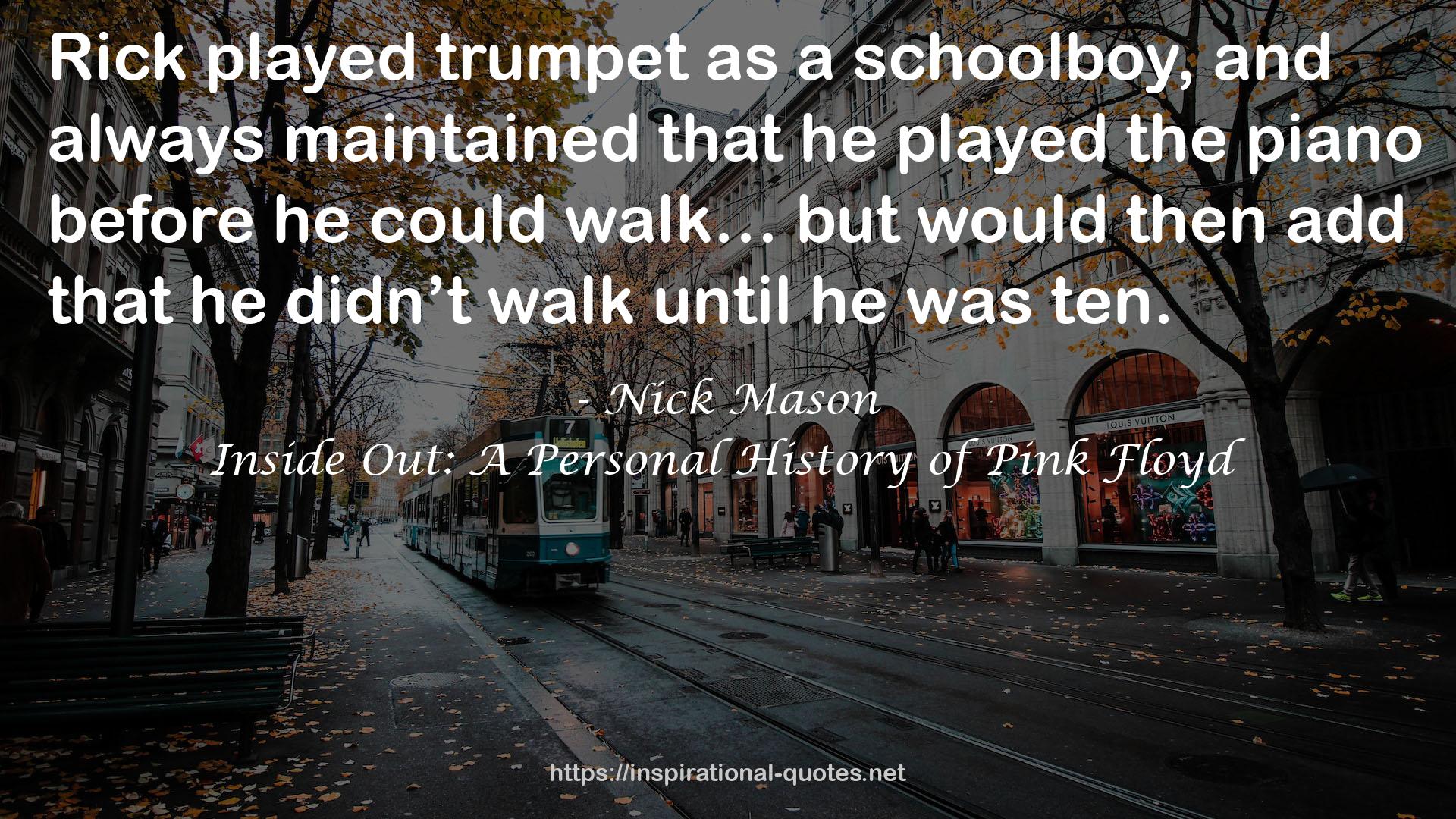 Nick Mason QUOTES