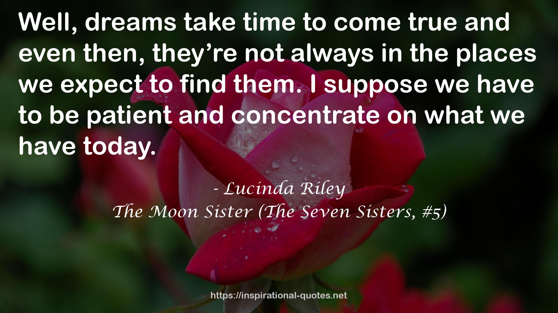 The Moon Sister (The Seven Sisters, #5) QUOTES