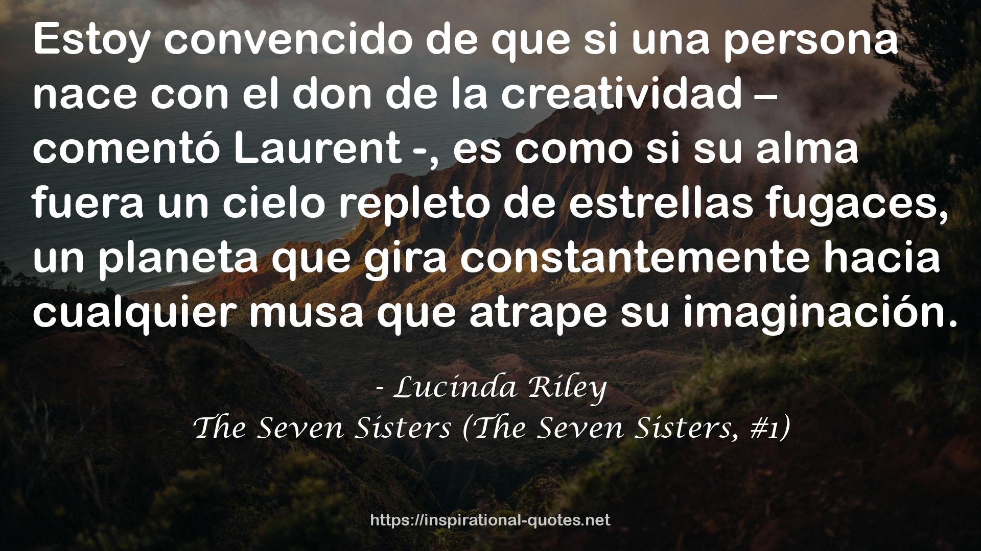 The Seven Sisters (The Seven Sisters, #1) QUOTES