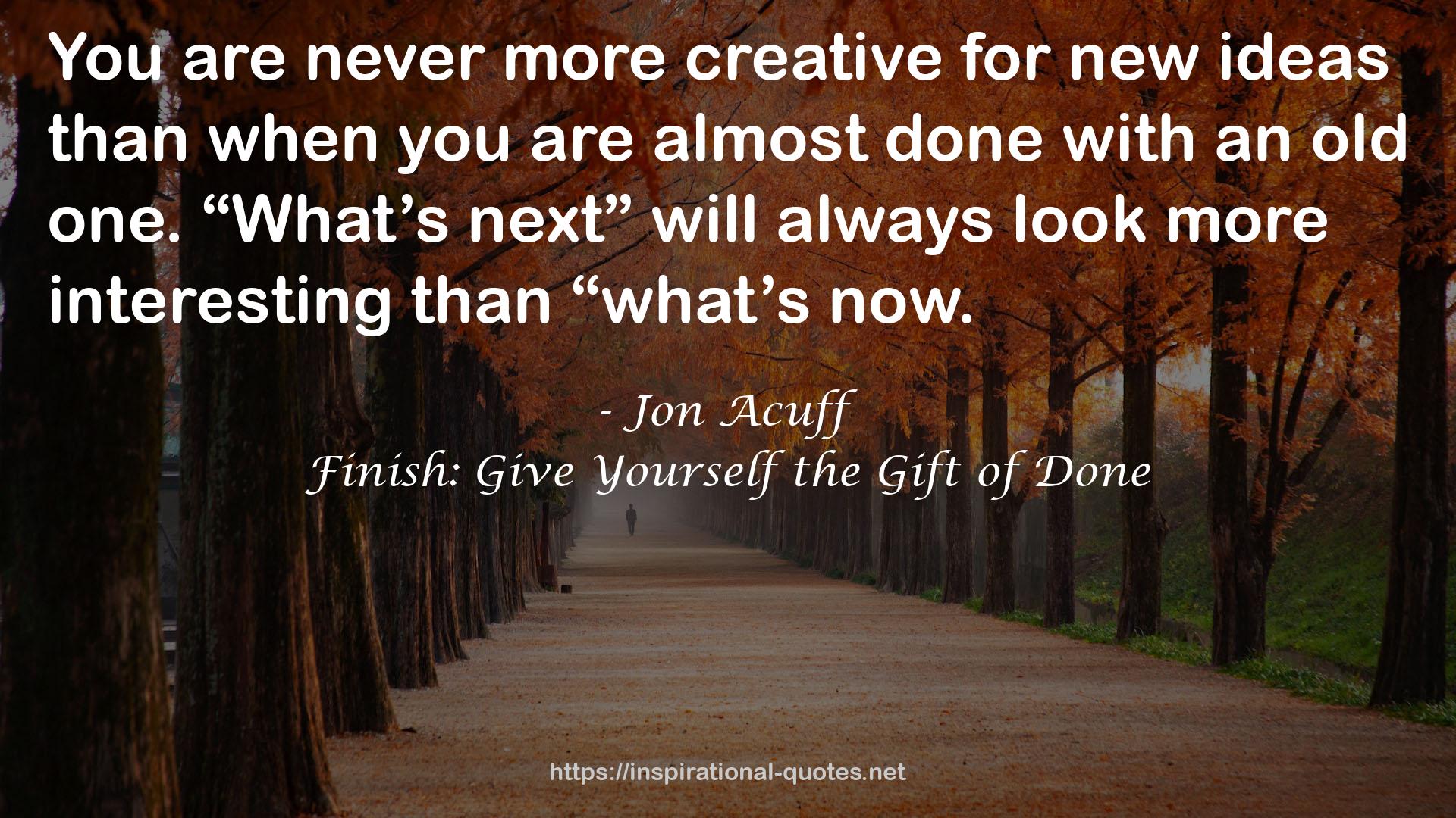 Jon Acuff QUOTES