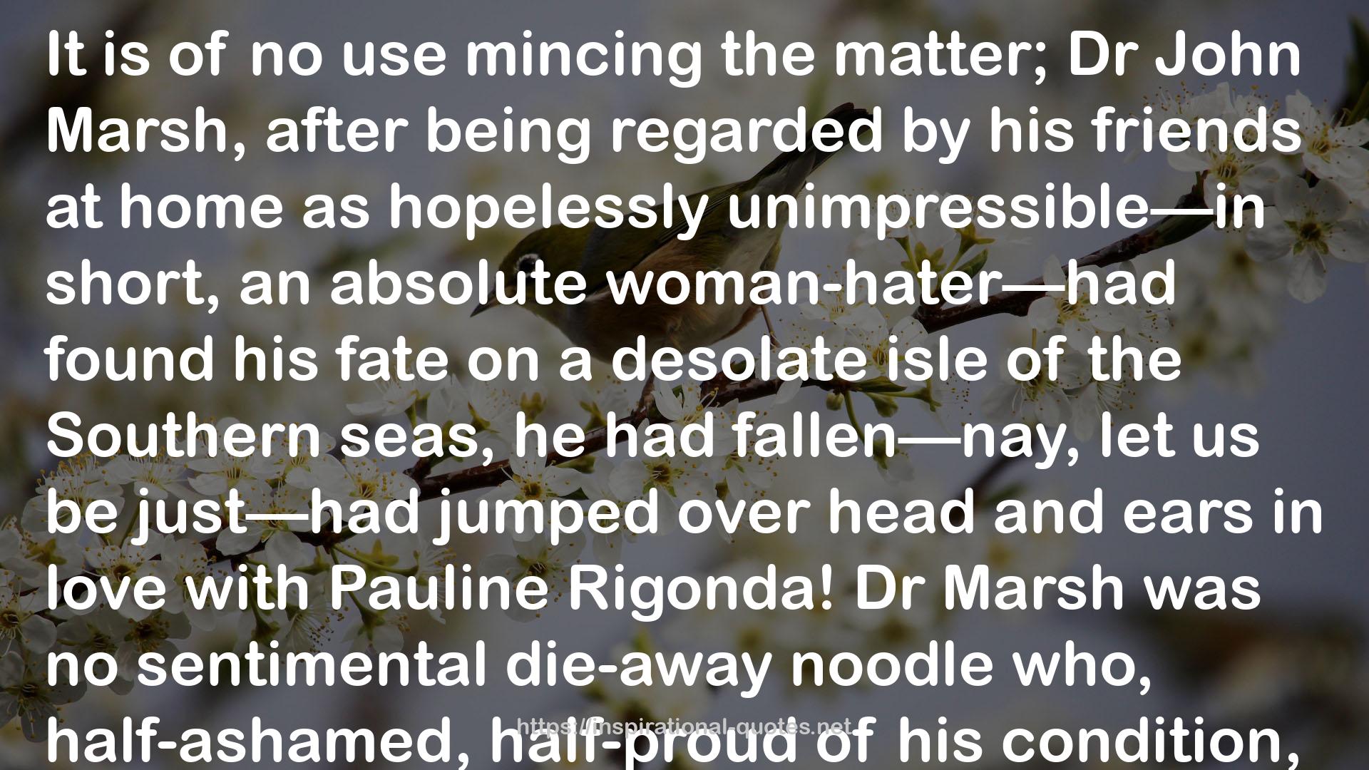The Island Queen: Dethroned by Fire and Water: A Tale of the Southern Hemisphere QUOTES