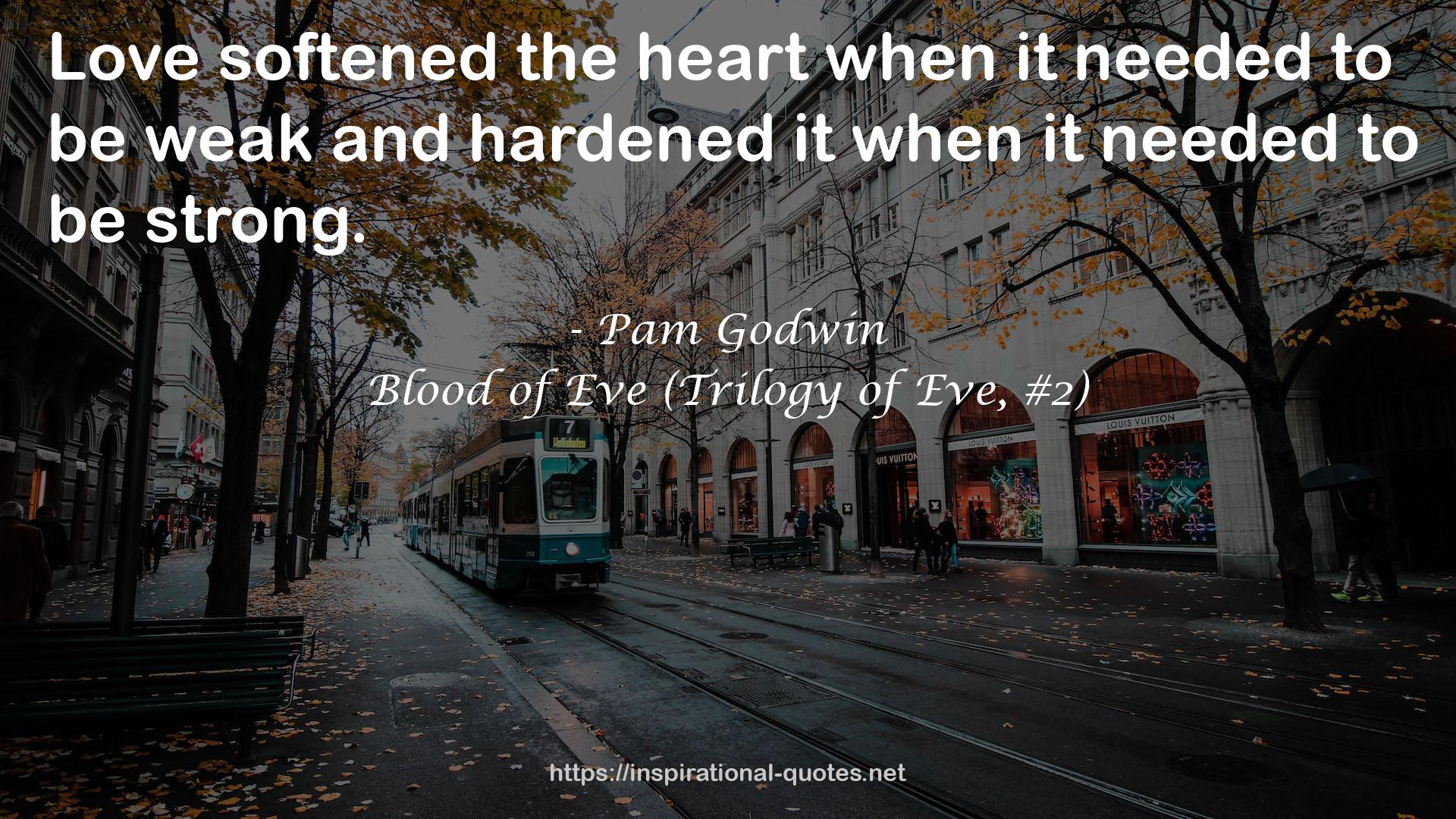 Blood of Eve (Trilogy of Eve, #2) QUOTES