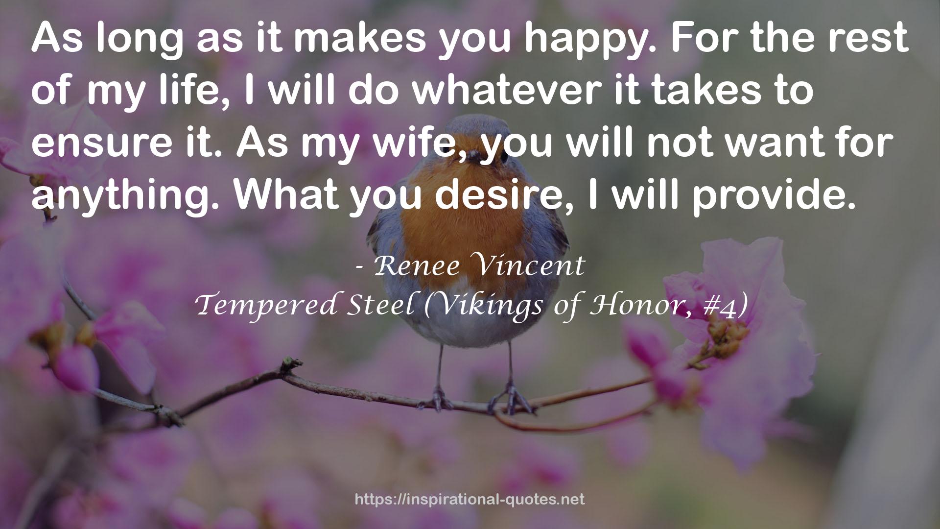 Tempered Steel (Vikings of Honor, #4) QUOTES