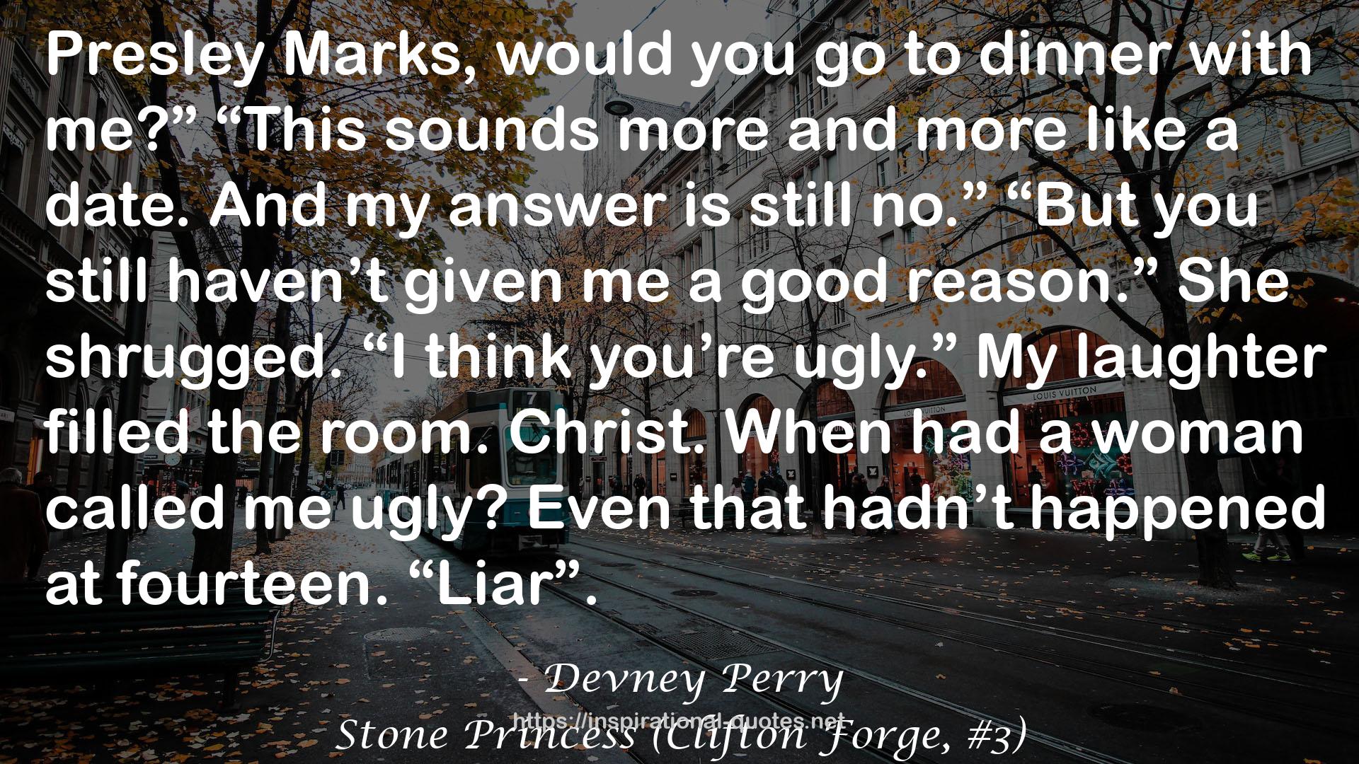 Stone Princess (Clifton Forge, #3) QUOTES