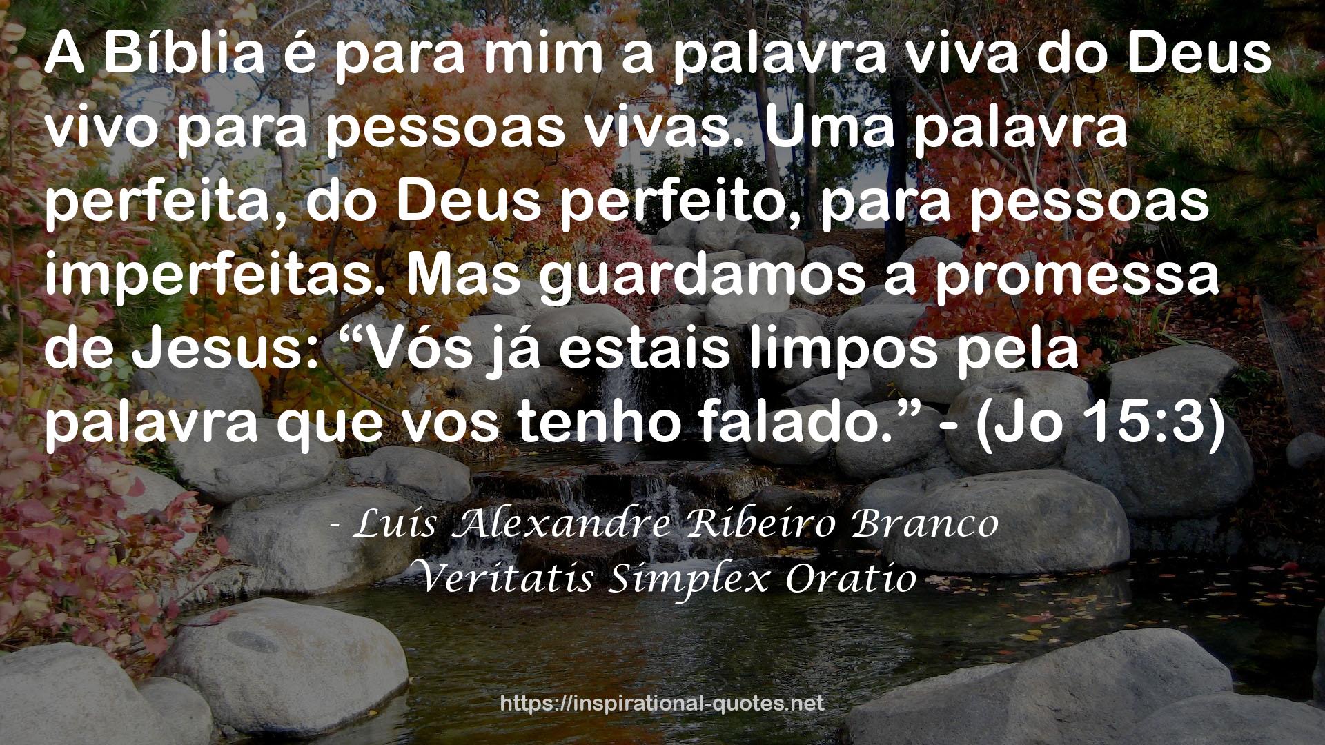 Veritatis Simplex Oratio QUOTES