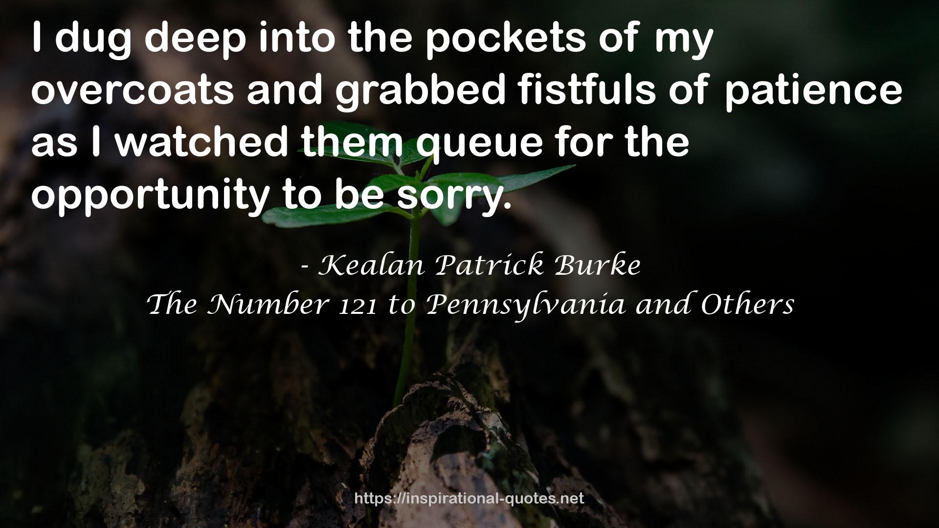 The Number 121 to Pennsylvania and Others QUOTES