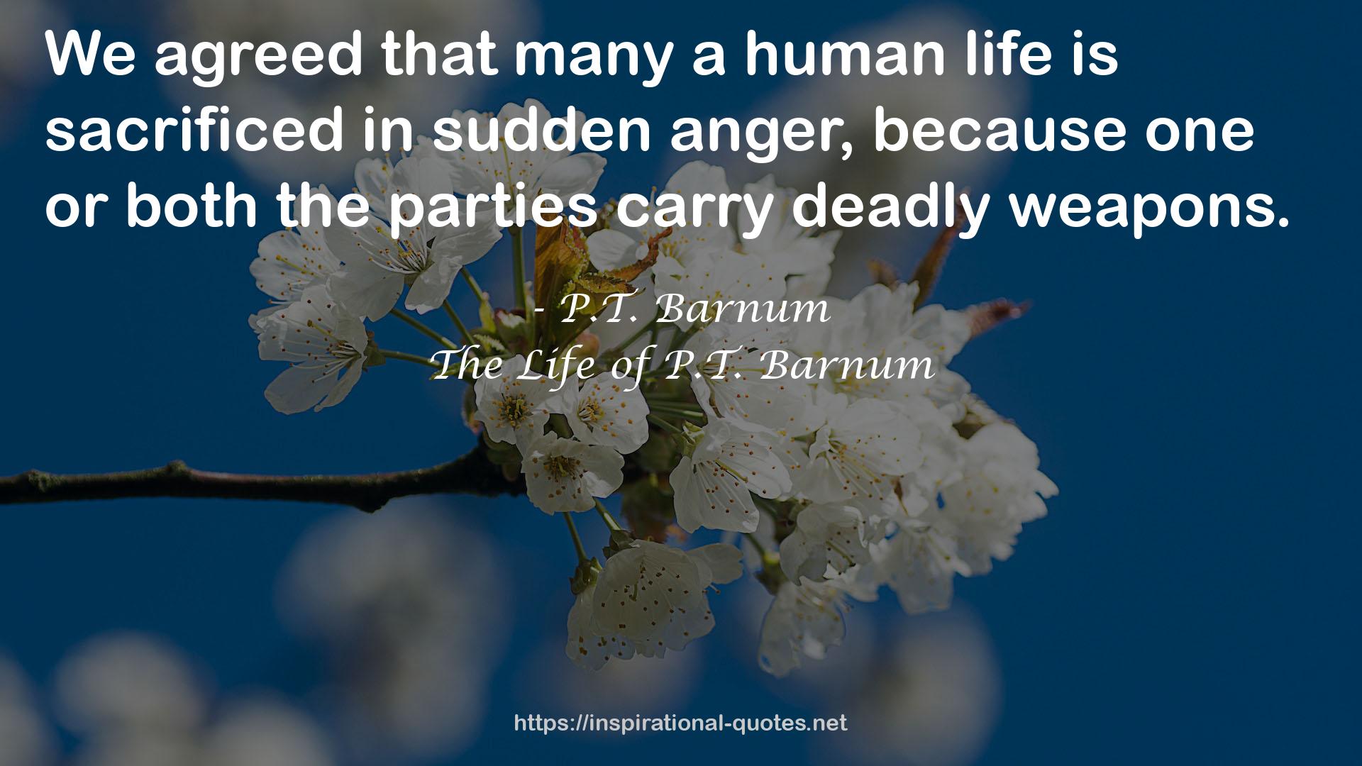 The Life of P.T. Barnum QUOTES