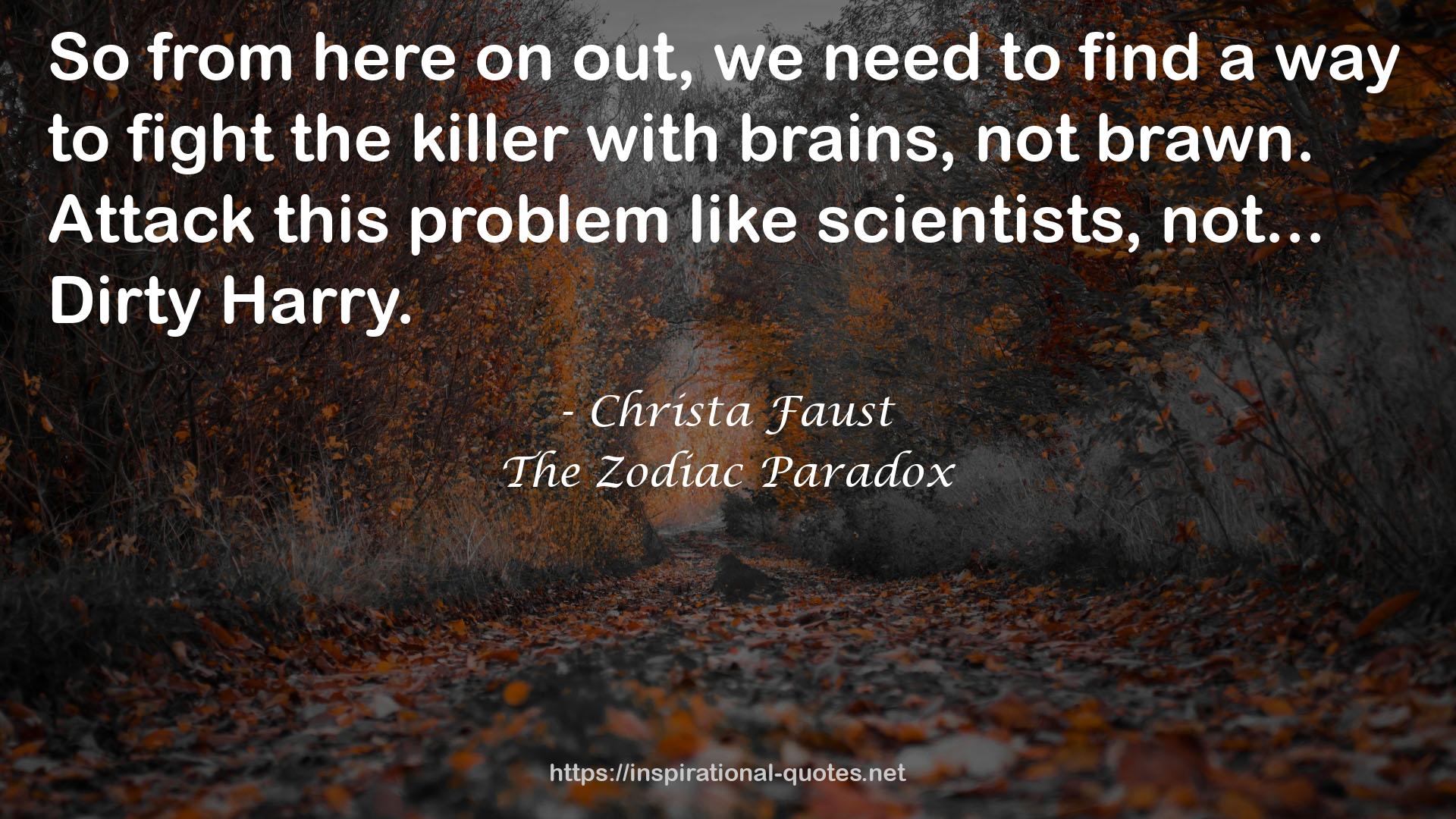 Christa Faust QUOTES