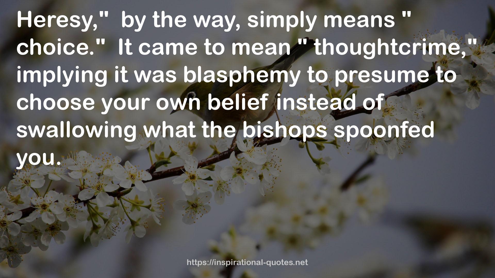 the Bishops  QUOTES