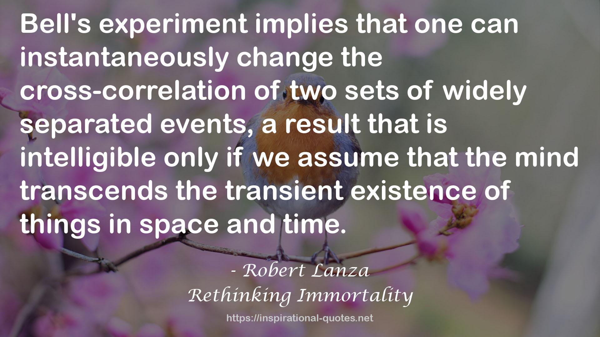 Rethinking Immortality QUOTES