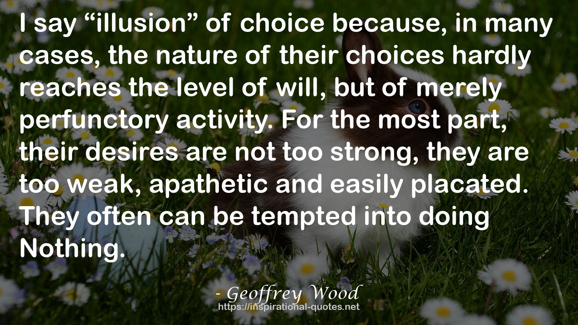 Geoffrey Wood QUOTES