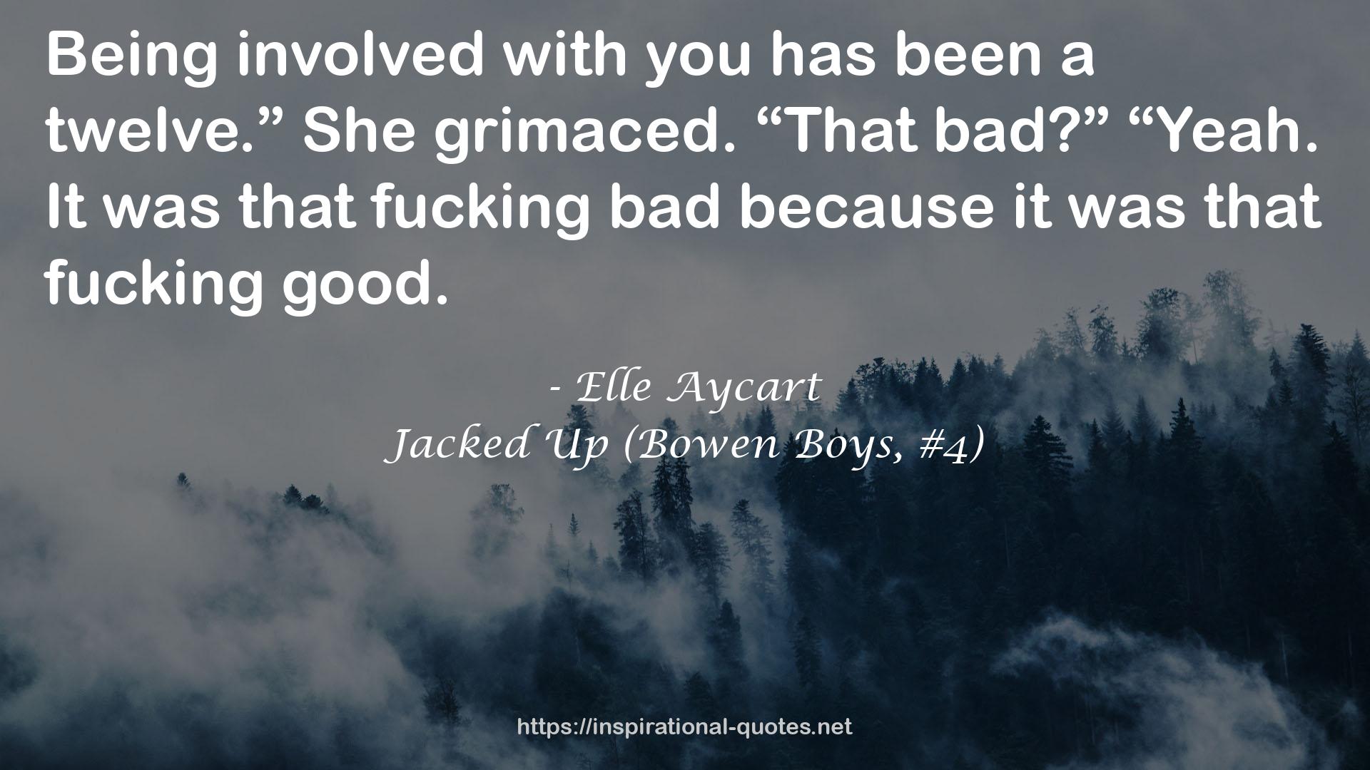 Jacked Up (Bowen Boys, #4) QUOTES