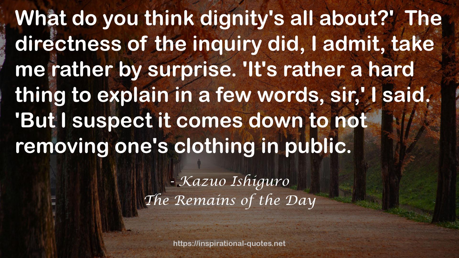 the inquiry  QUOTES