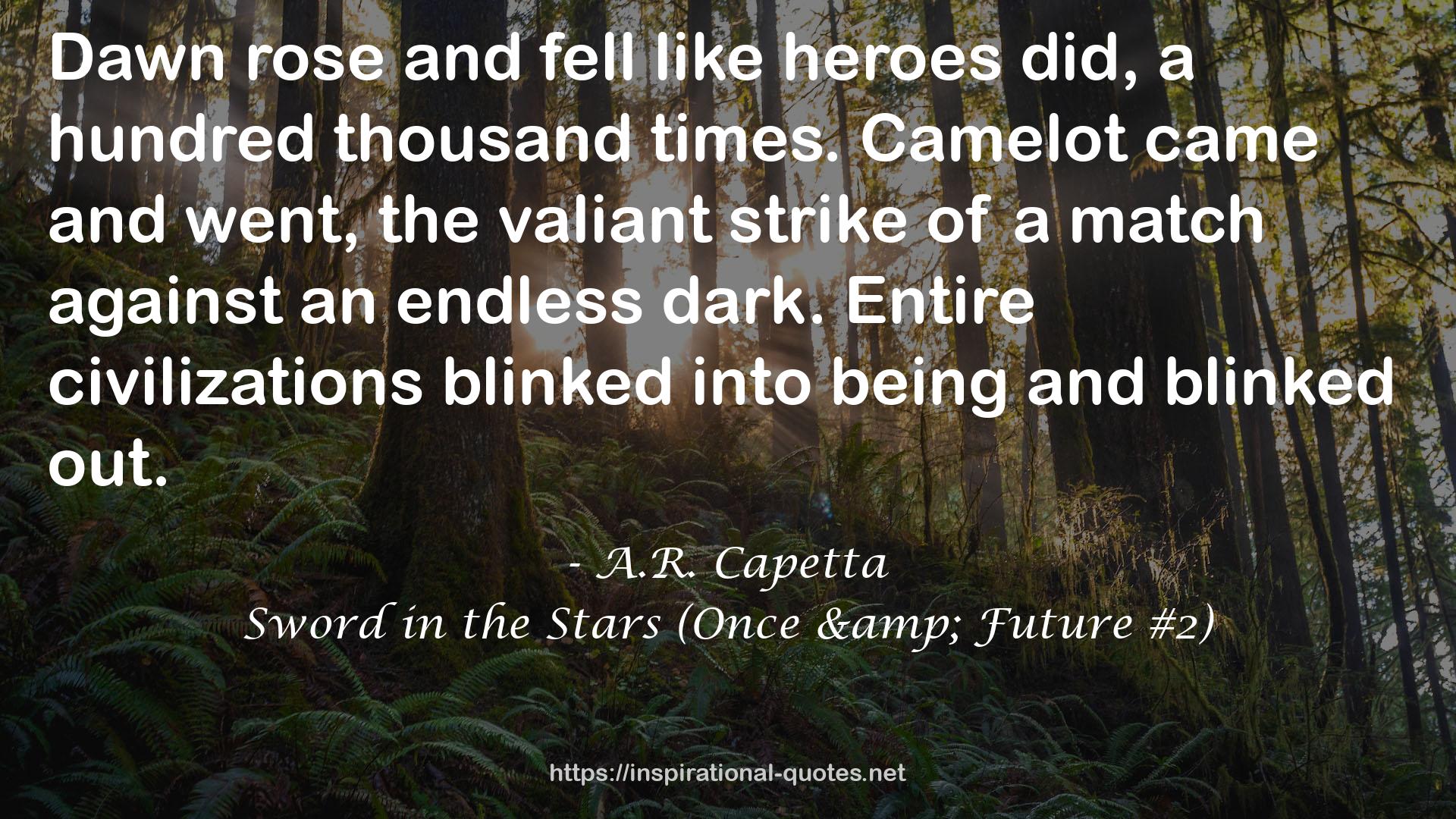 A.R. Capetta QUOTES