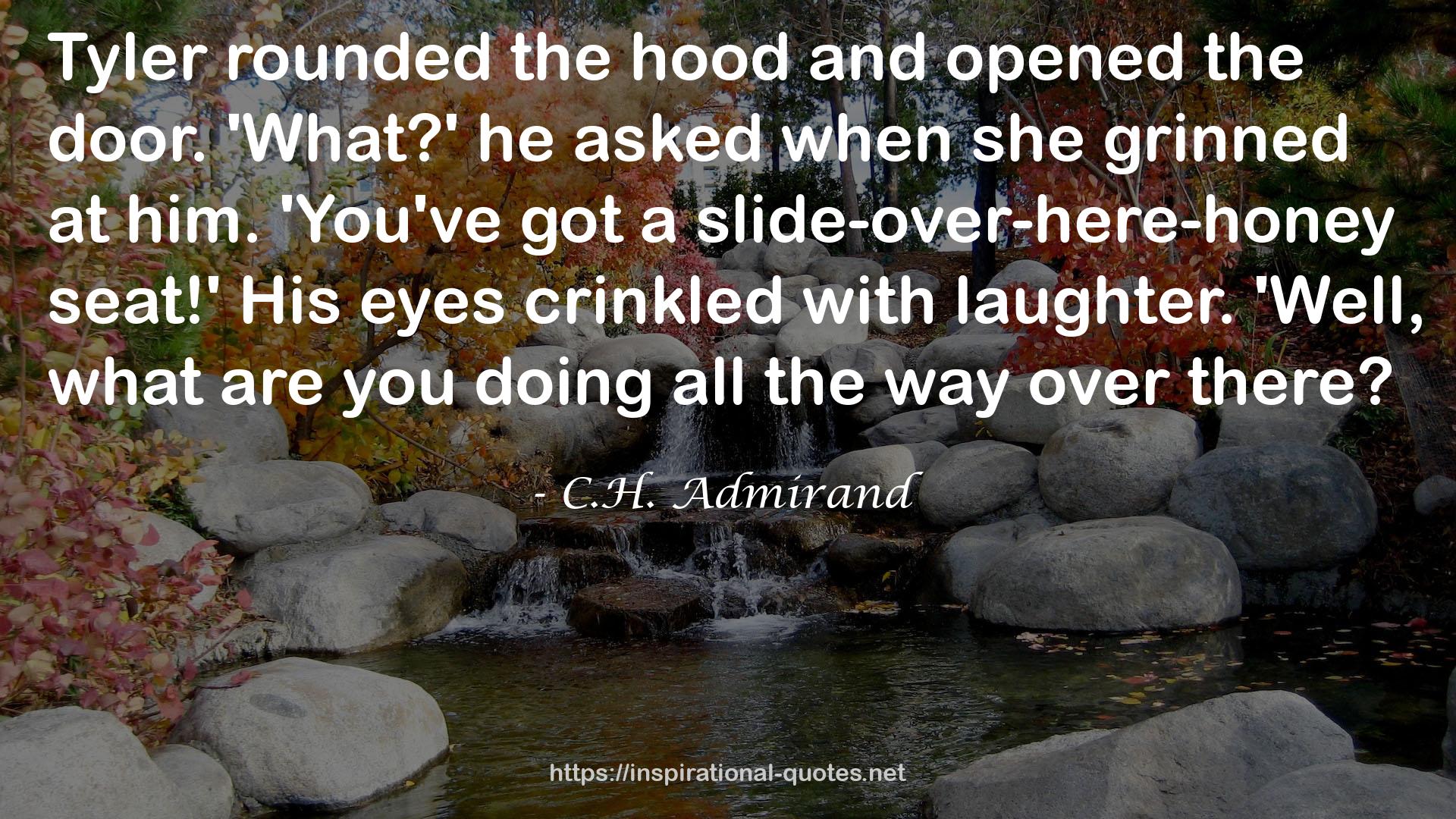 C.H. Admirand QUOTES