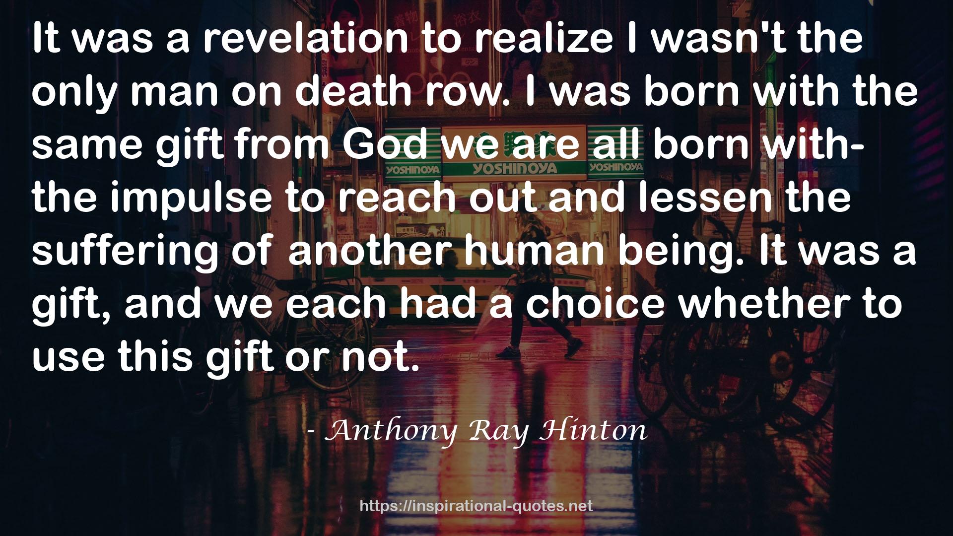 Anthony Ray Hinton QUOTES