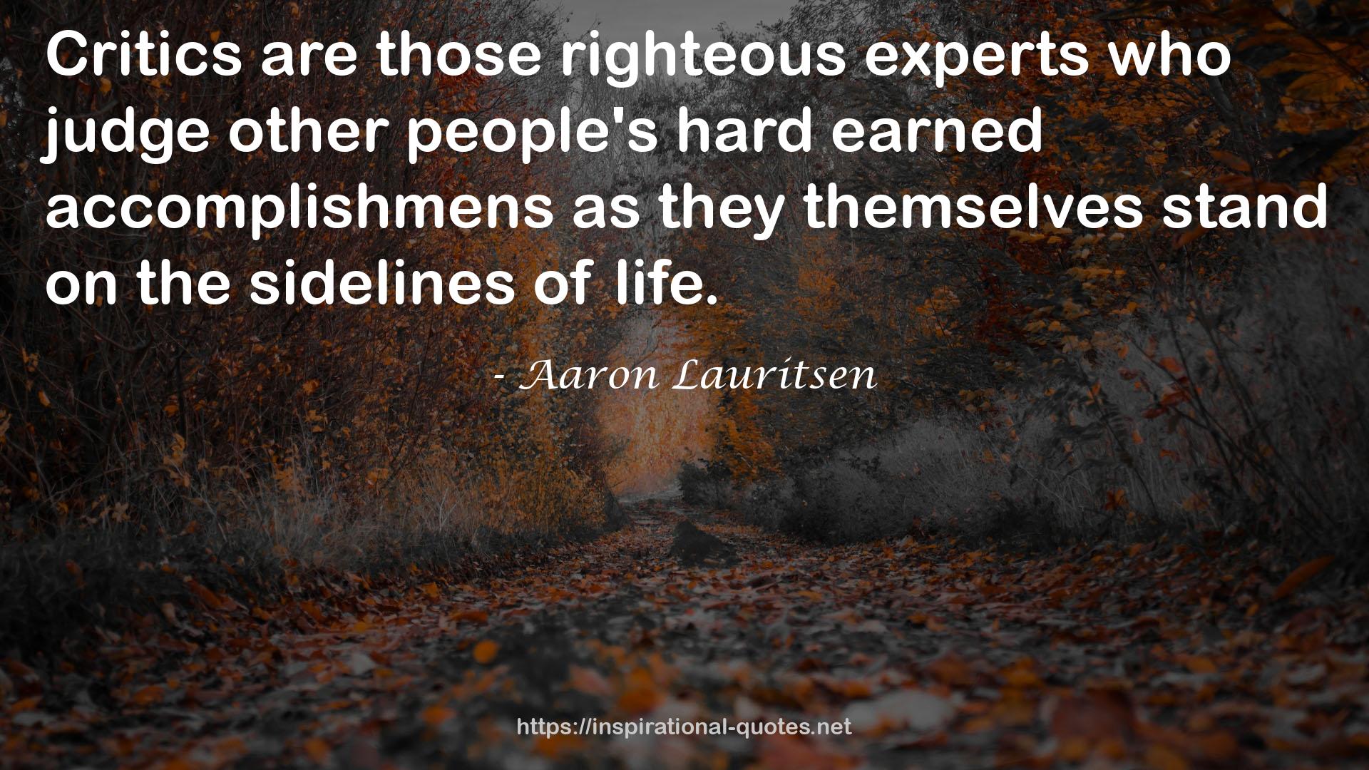 those righteous experts  QUOTES