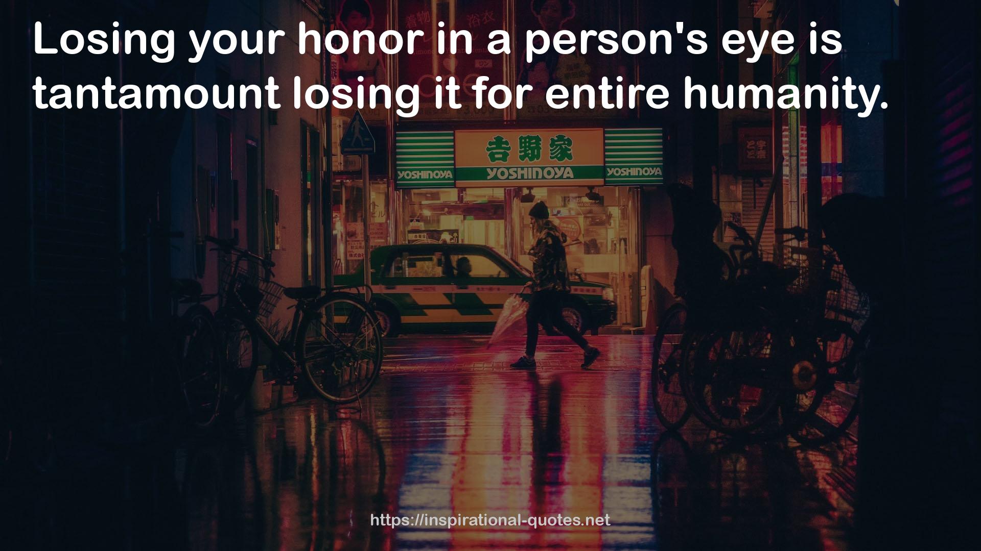 a person's eye  QUOTES