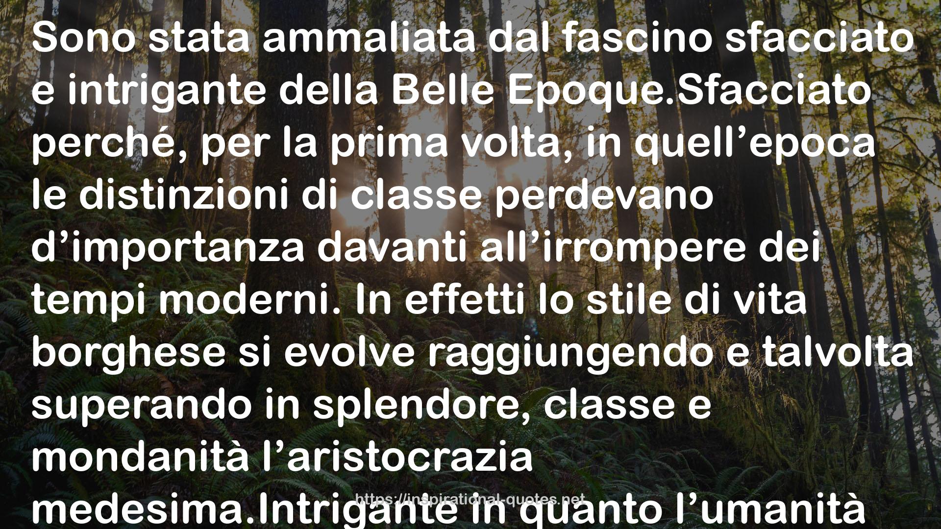 le distinzioni di classe  QUOTES