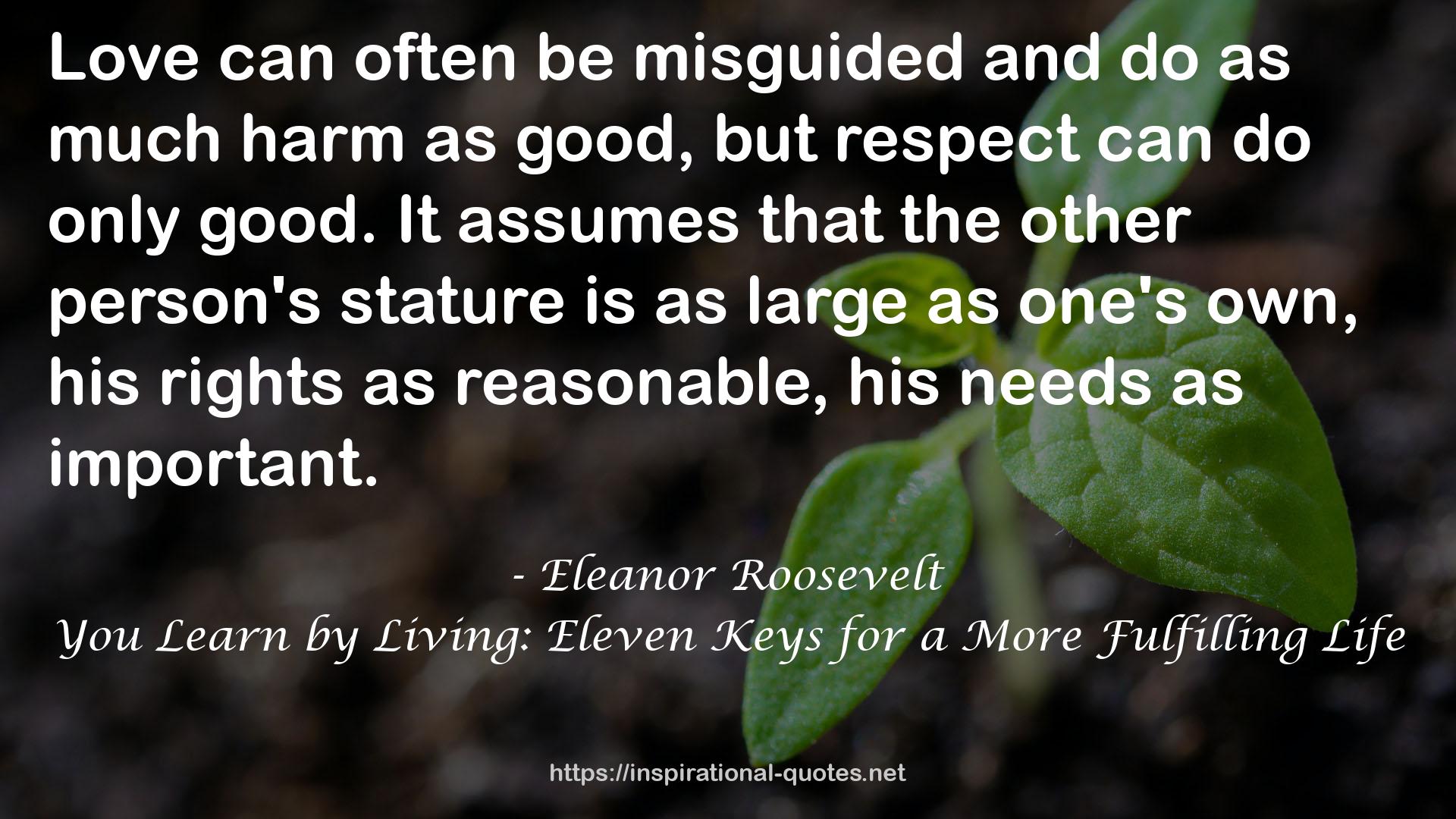 Eleanor Roosevelt QUOTES