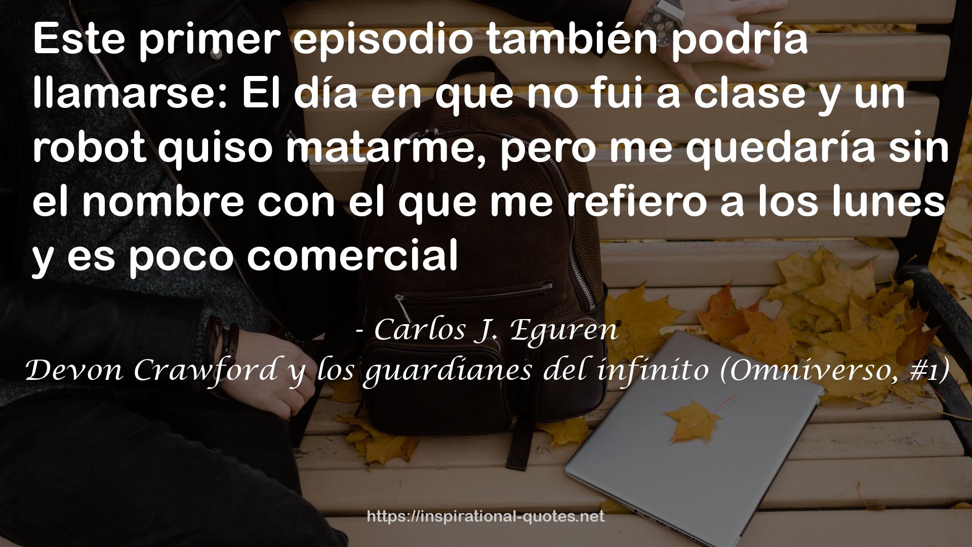 Devon Crawford y los guardianes del infinito (Omniverso, #1) QUOTES