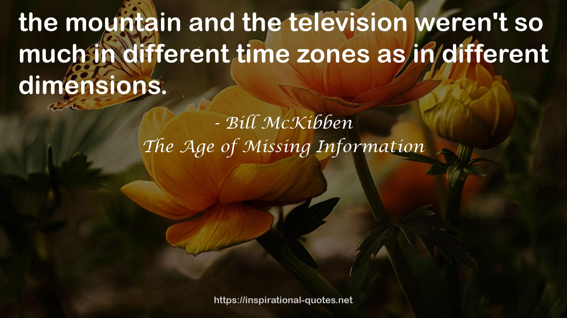 Bill McKibben QUOTES