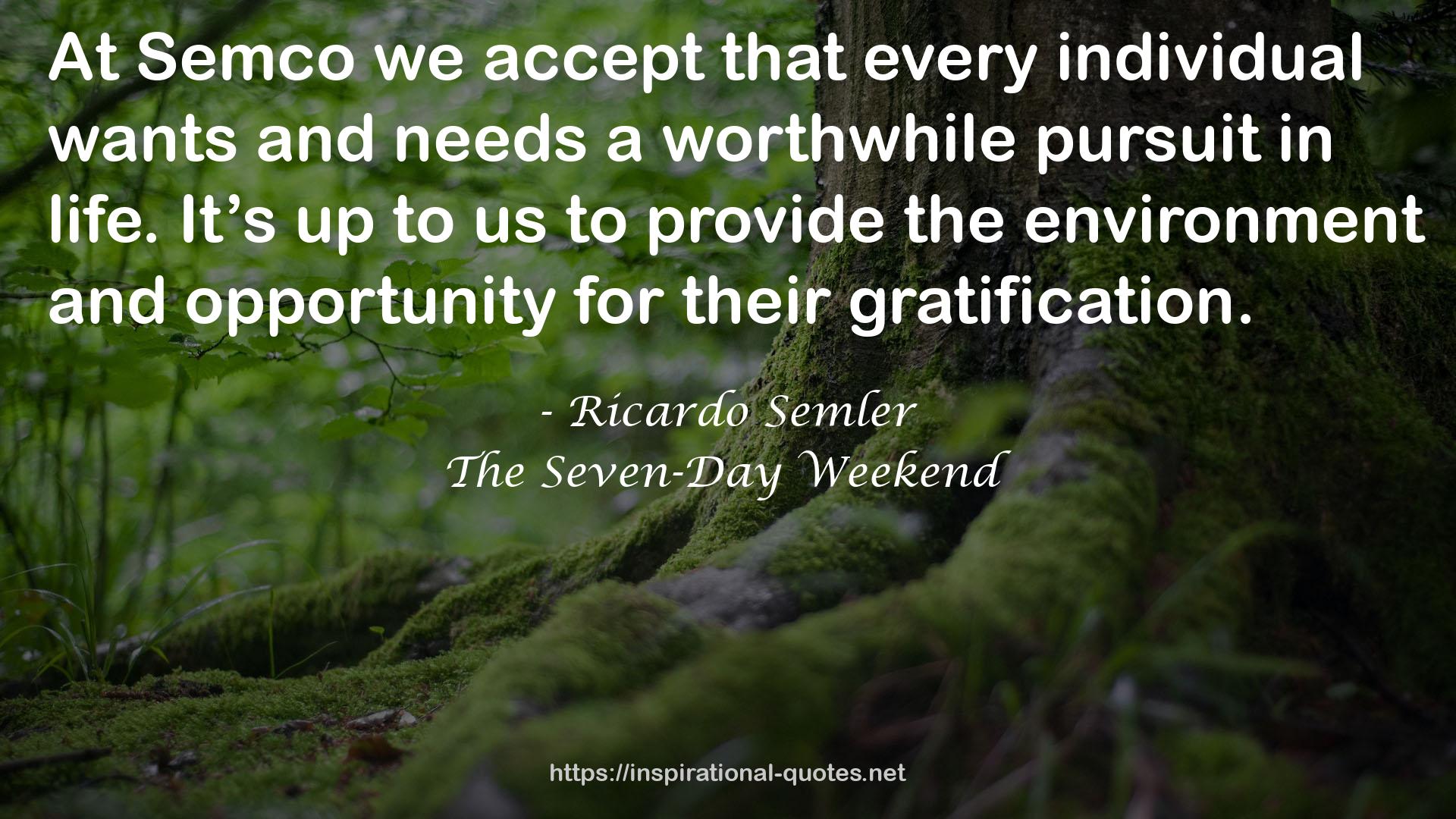 The Seven-Day Weekend QUOTES