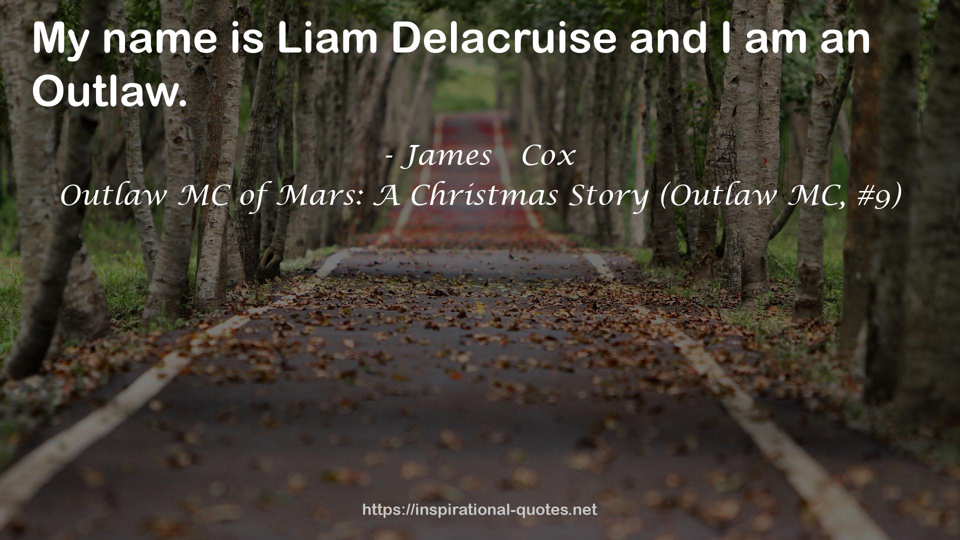 Outlaw MC of Mars: A Christmas Story (Outlaw MC, #9) QUOTES