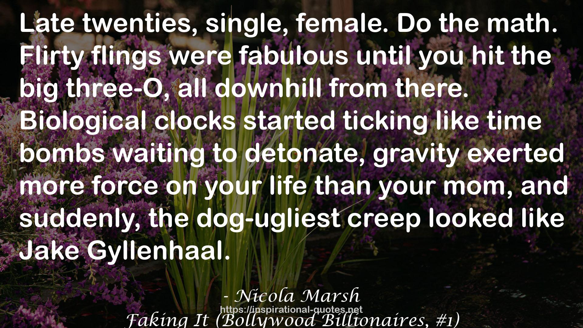 Nicola Marsh QUOTES