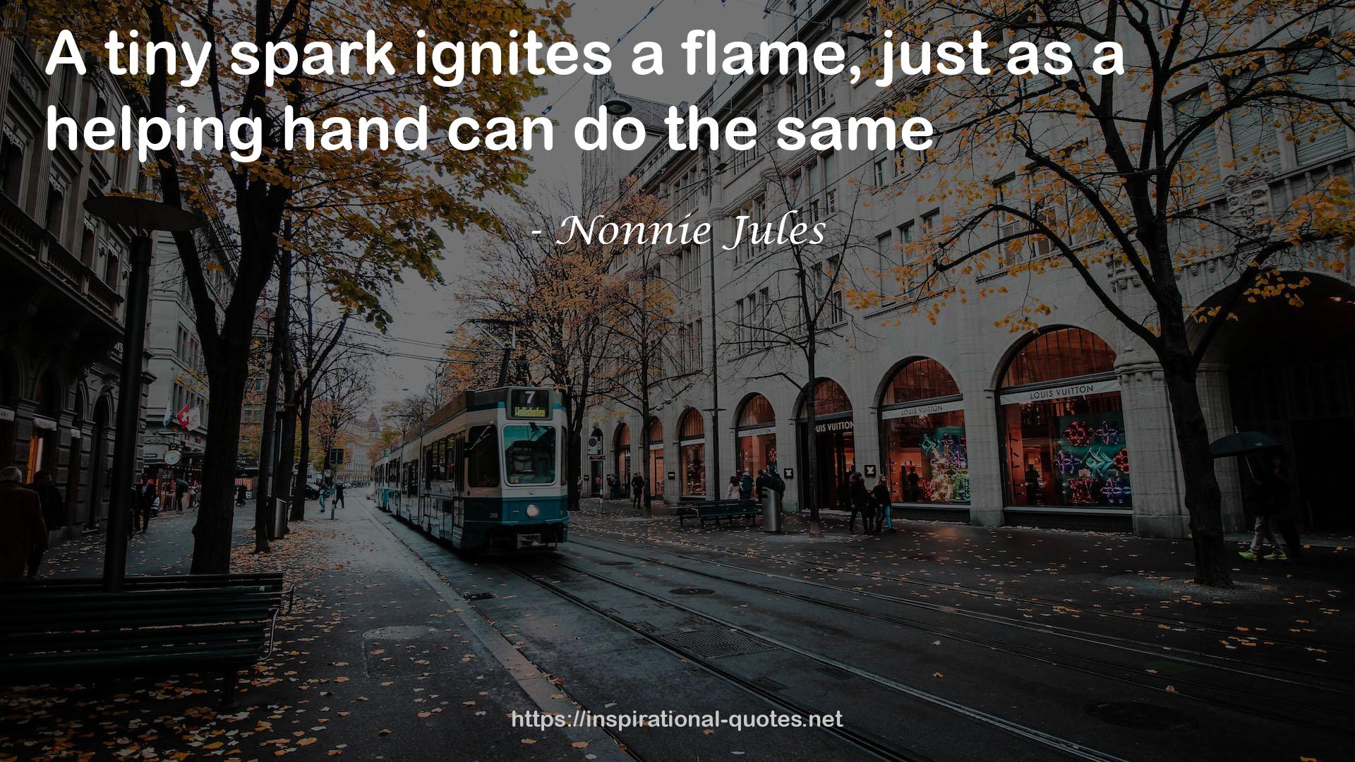 Nonnie Jules QUOTES