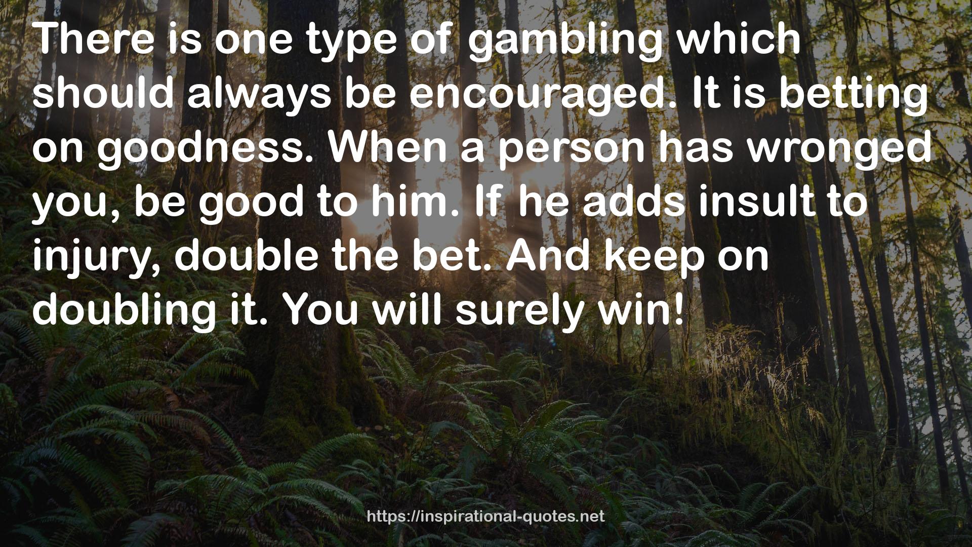 gambling  QUOTES