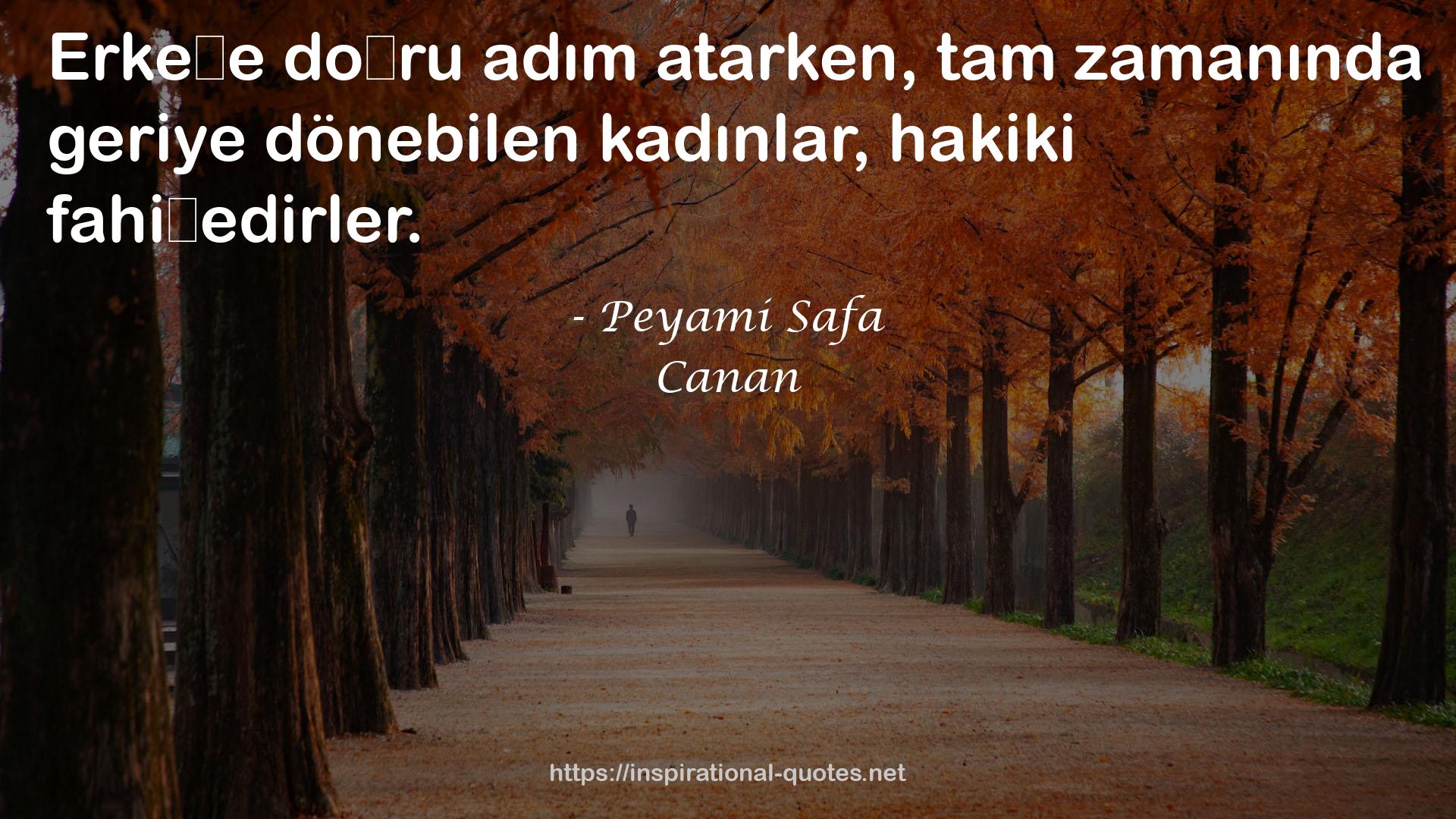 Canan QUOTES