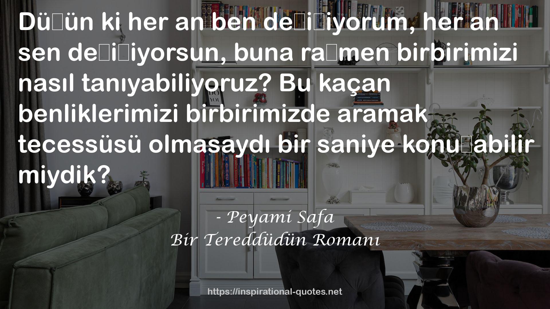 Peyami Safa QUOTES