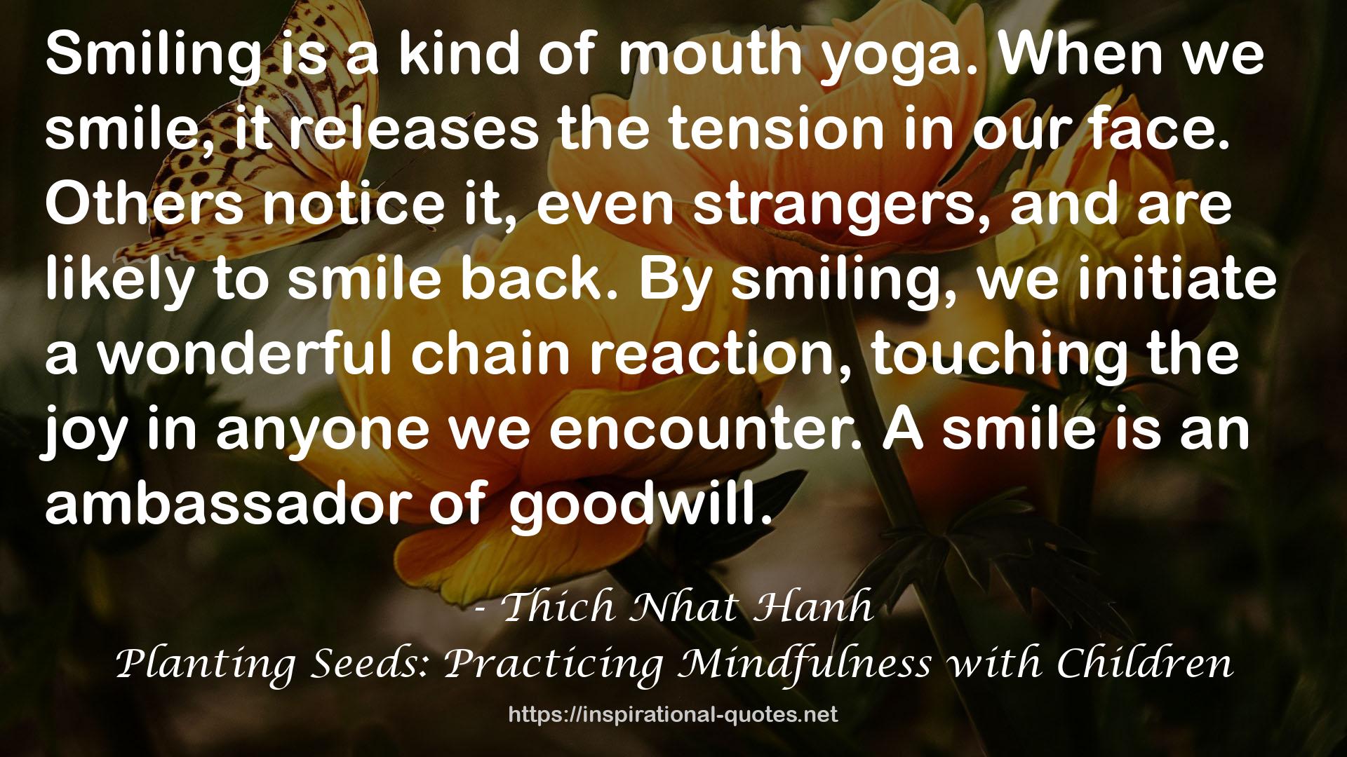 Planting Seeds: Practicing Mindfulness with Children QUOTES