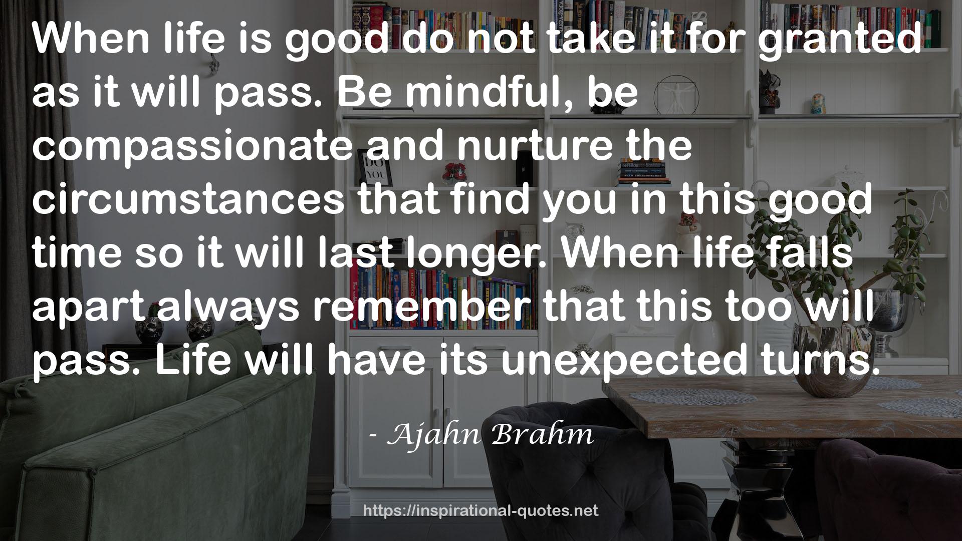 Ajahn Brahm QUOTES