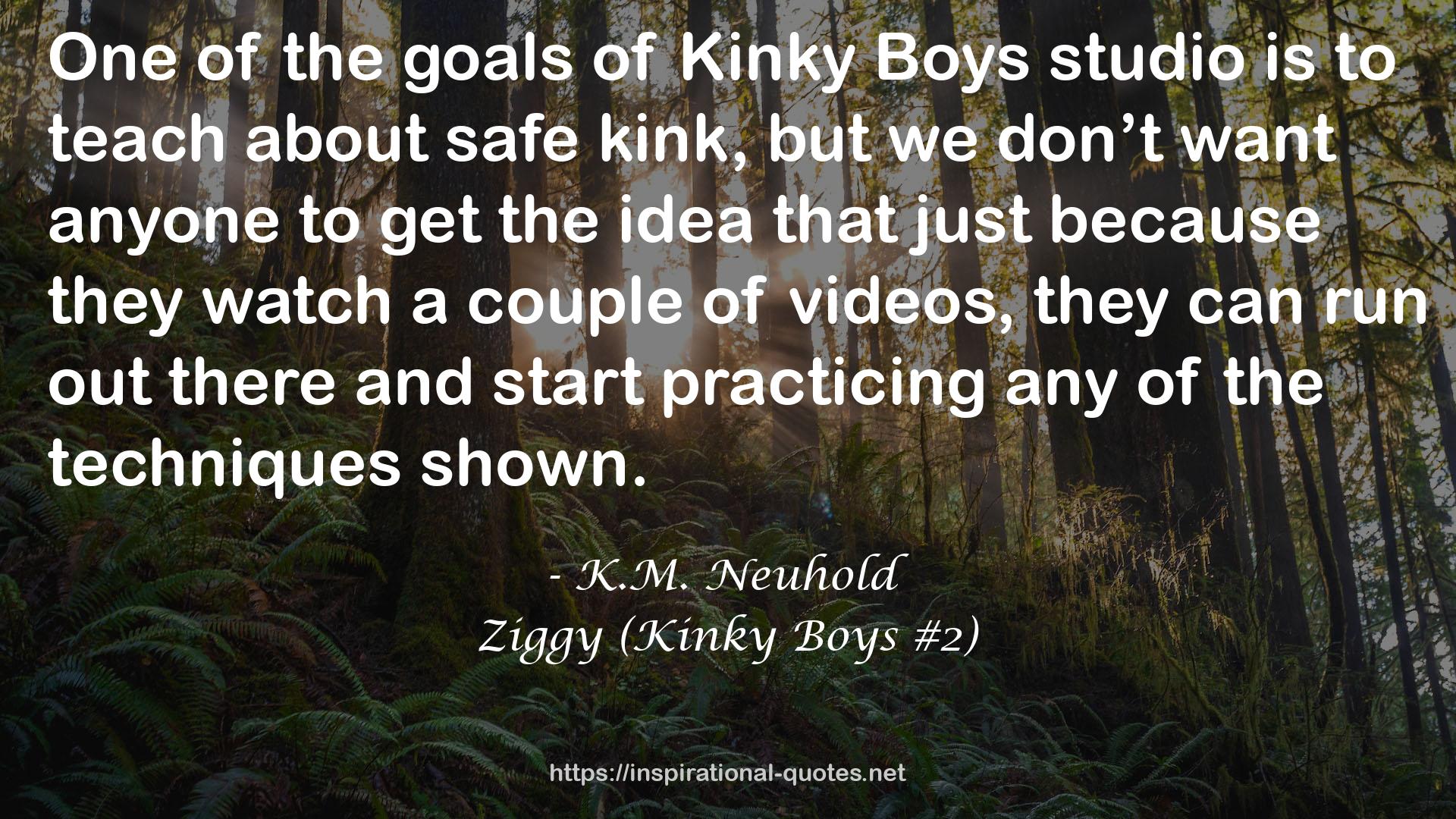 Ziggy (Kinky Boys #2) QUOTES