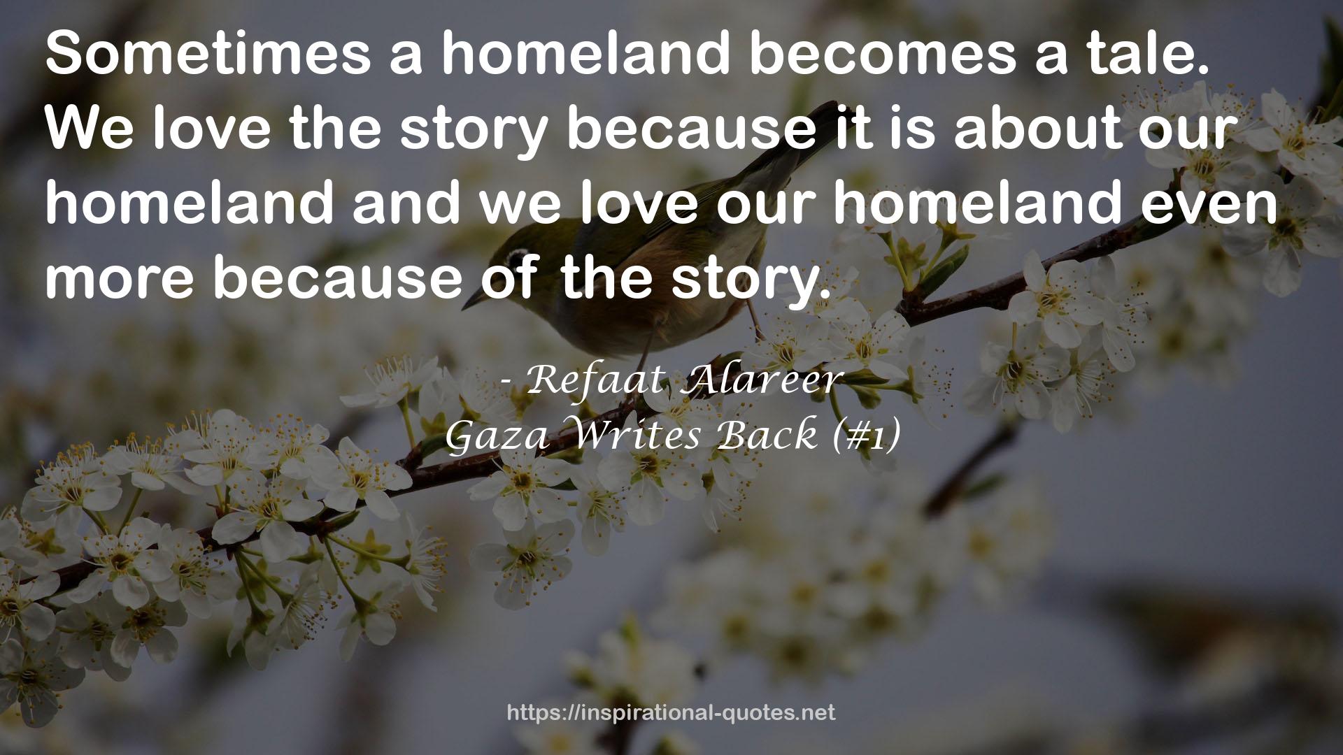 our homeland  QUOTES