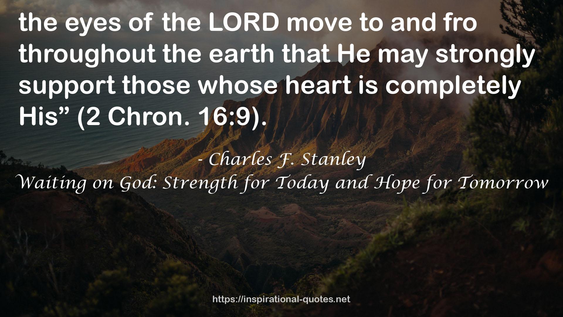Charles F. Stanley QUOTES