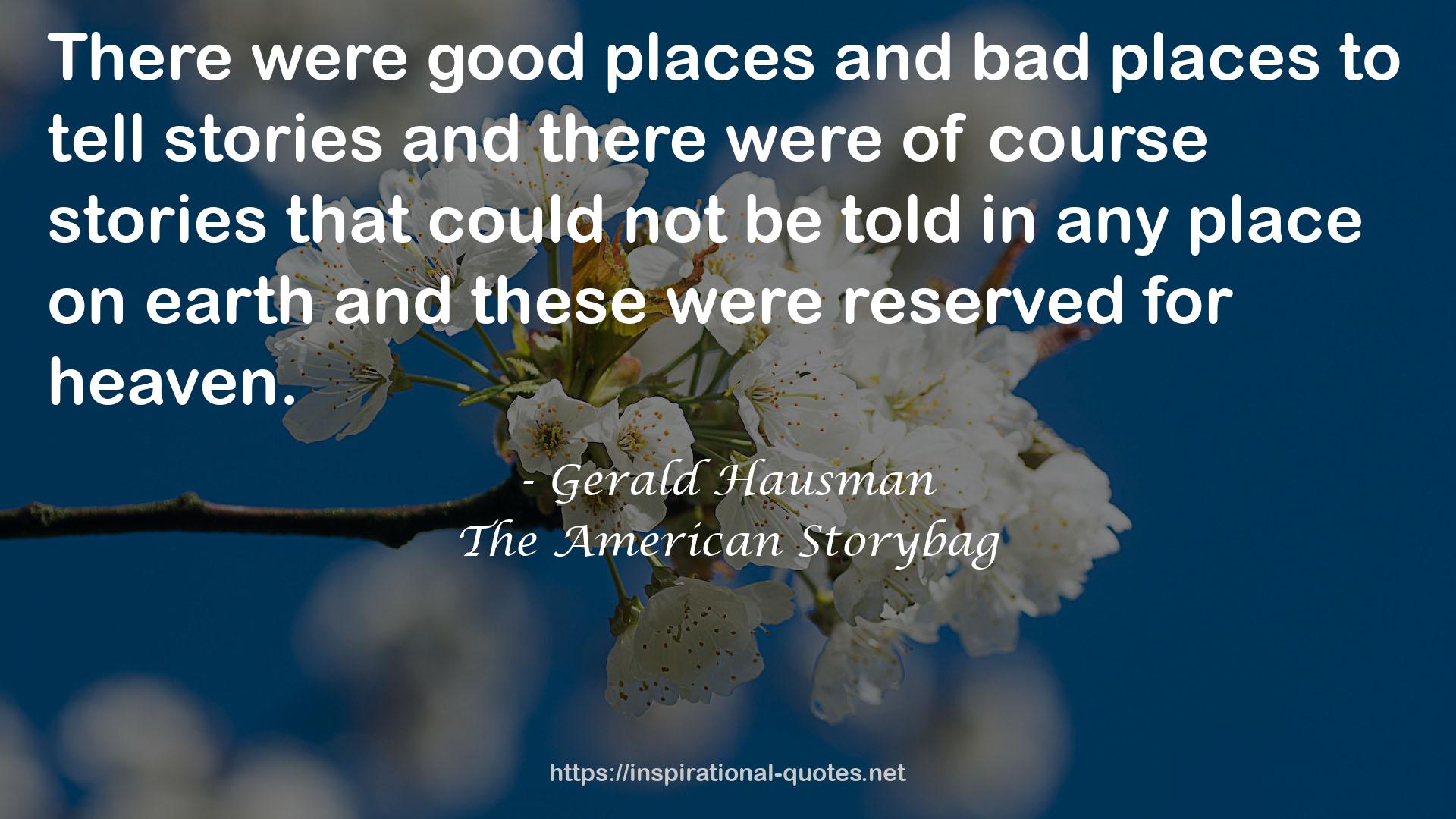 good places  QUOTES