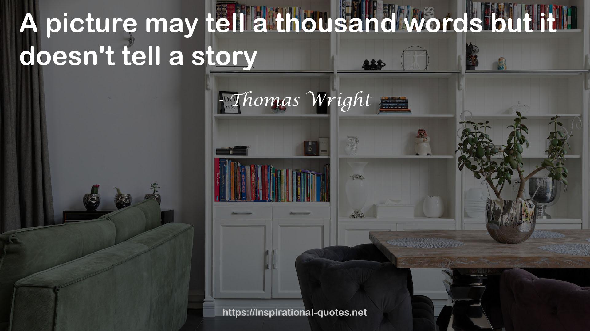 Thomas Wright QUOTES