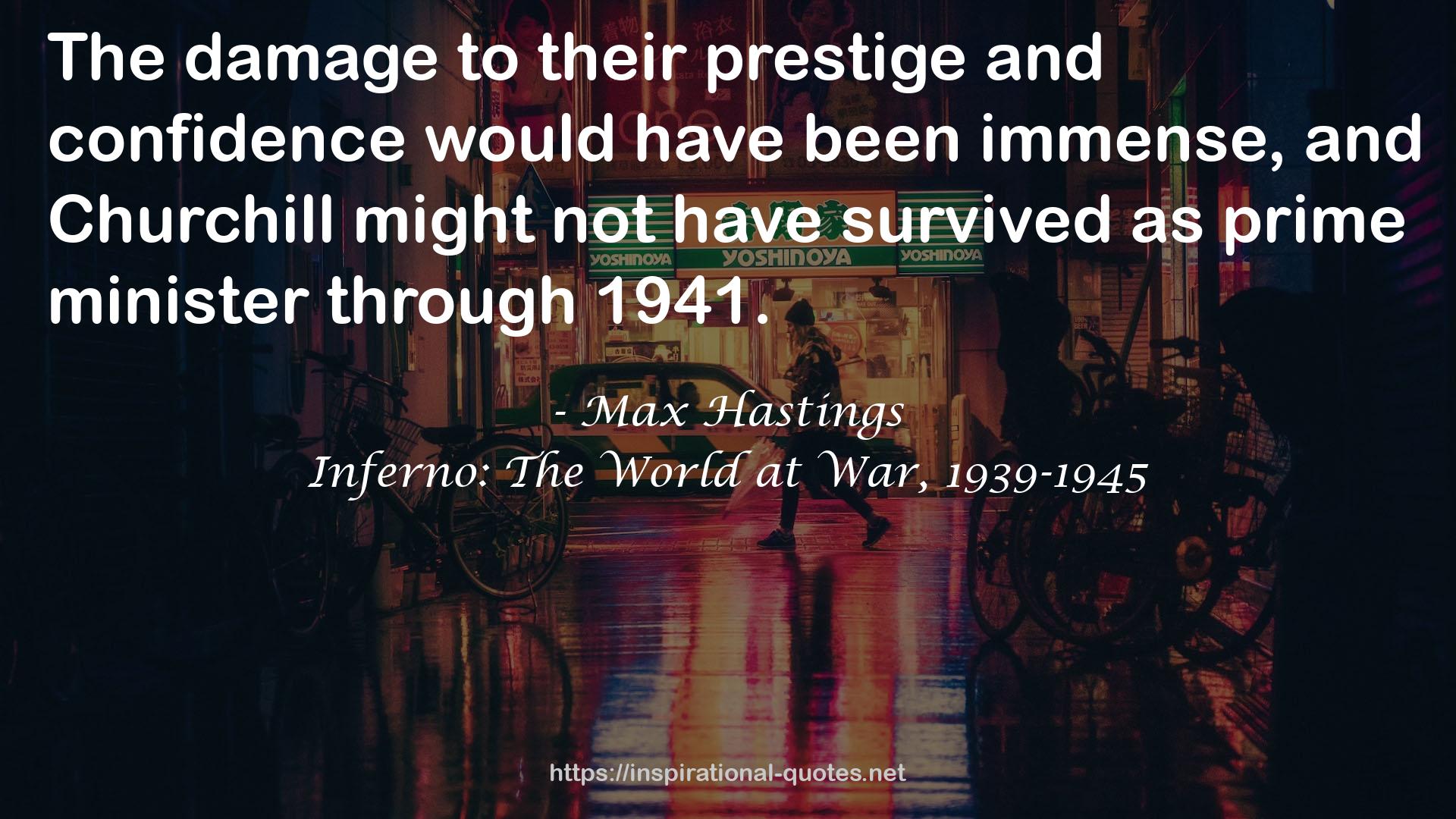 Max Hastings QUOTES