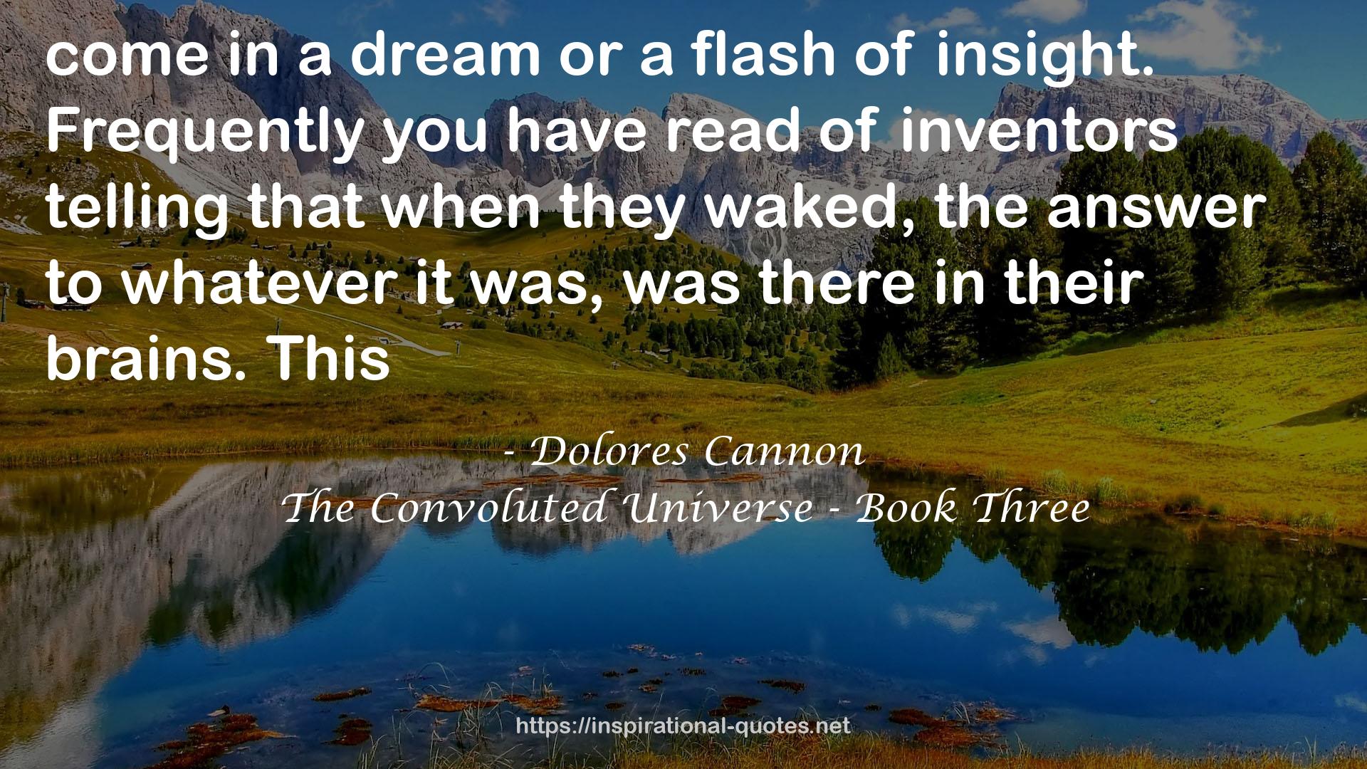 The Convoluted Universe - Book Three QUOTES