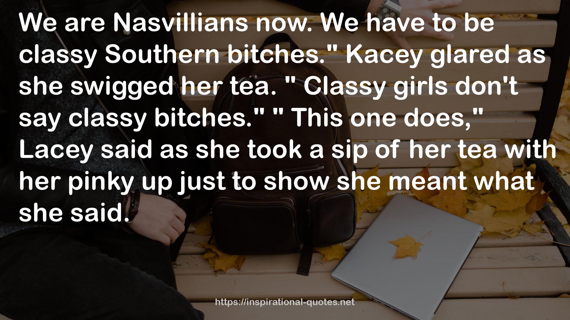 Lacey  QUOTES