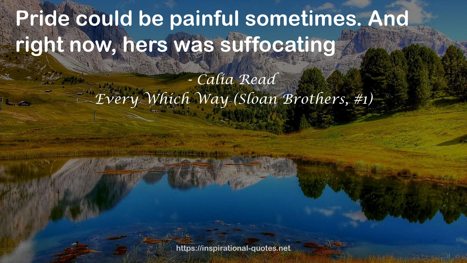 Every Which Way (Sloan Brothers, #1) QUOTES
