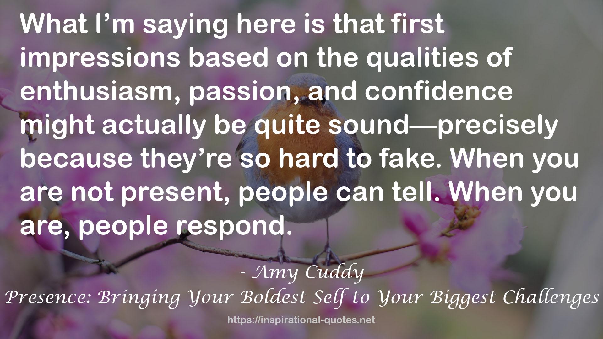 Amy Cuddy QUOTES